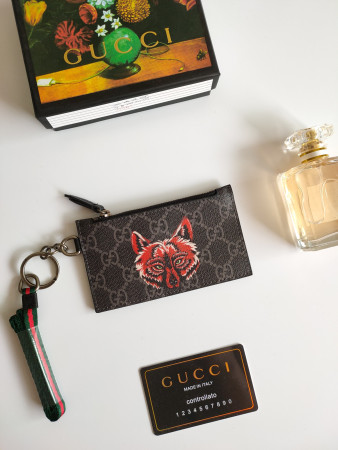 G*u*i gg card case wallet
