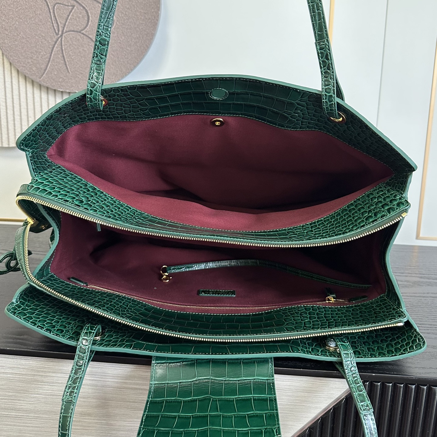 Ch*el large shopping bag as6245 36x46x20cm without box
