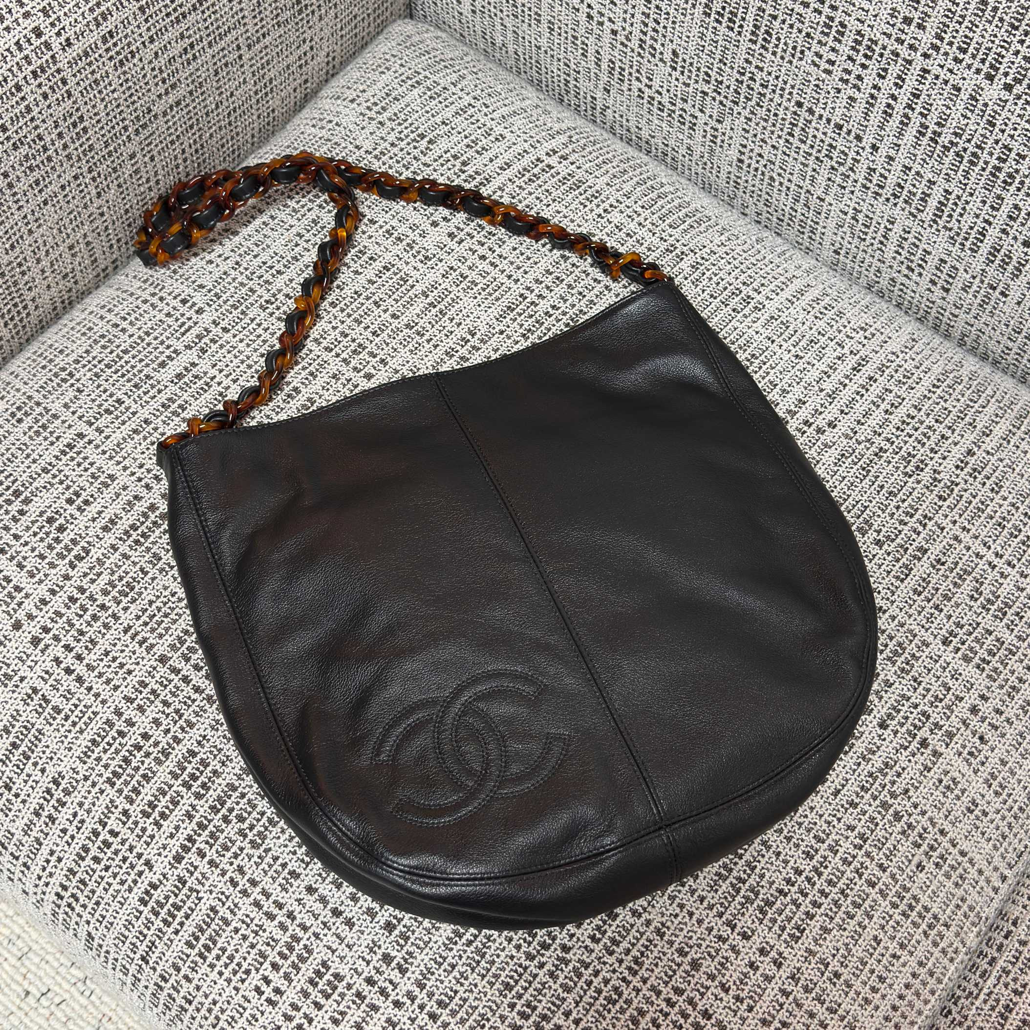 Ch*el hobo bag 33x32cm