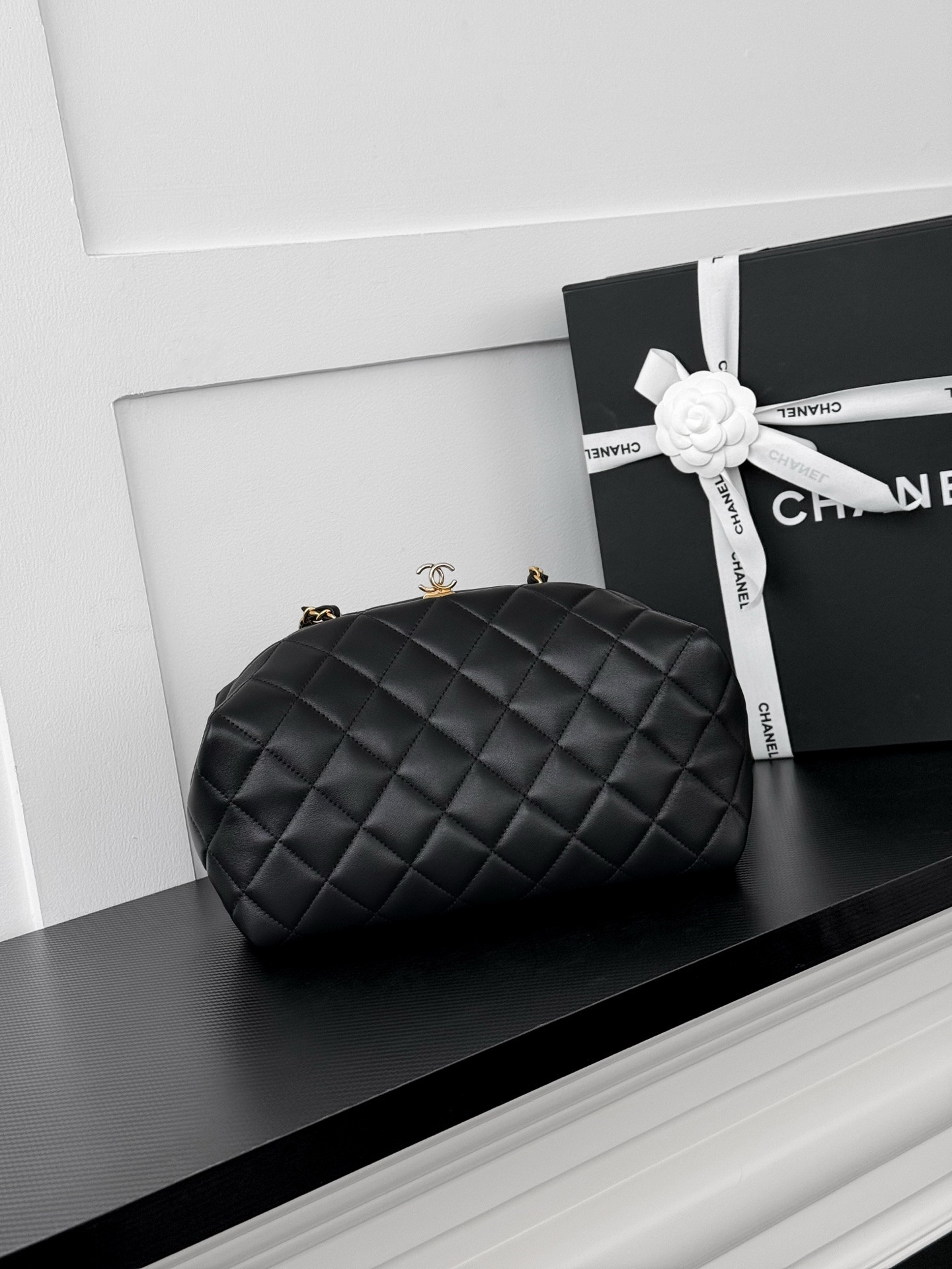 Ch*el clutch bag ap5251 12x27x7.5cm