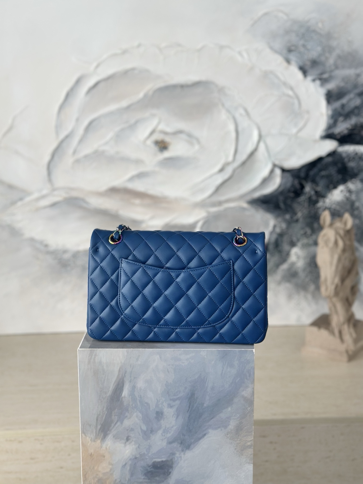 Ch*el flap bag 25.5x15x6cm