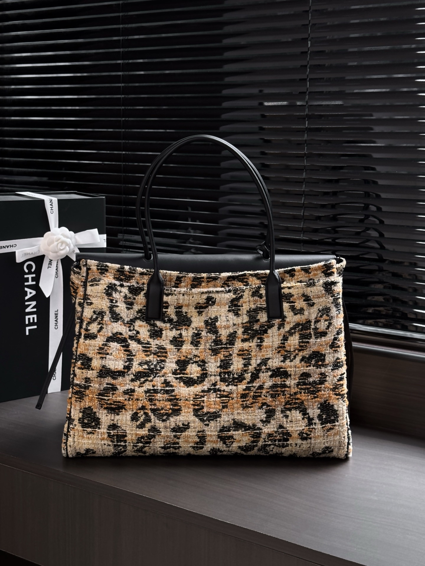 Ch*el large shopping tote as6289 33x43x17.5cm