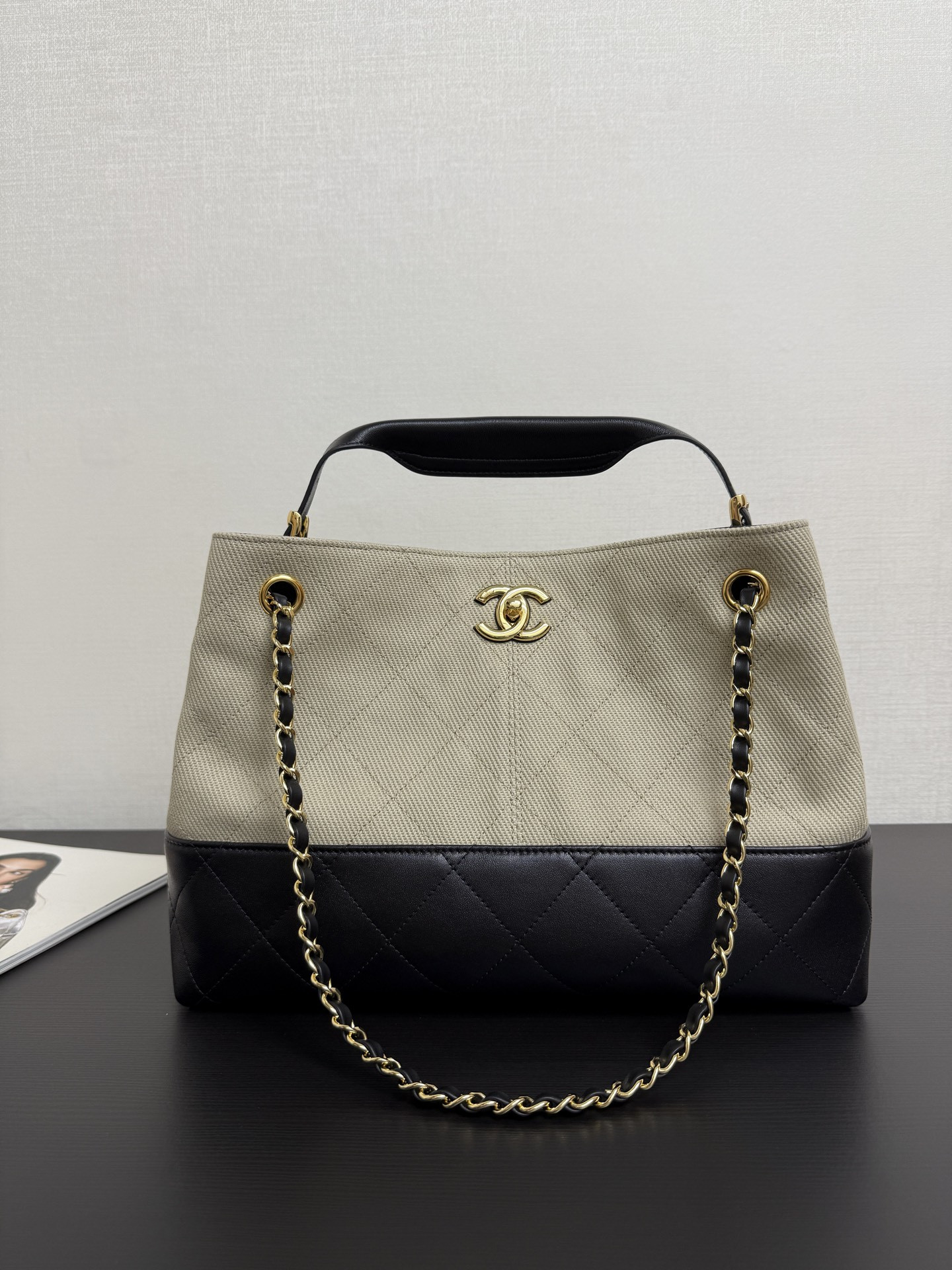 Ch*el hobo bag 35x24x12cm