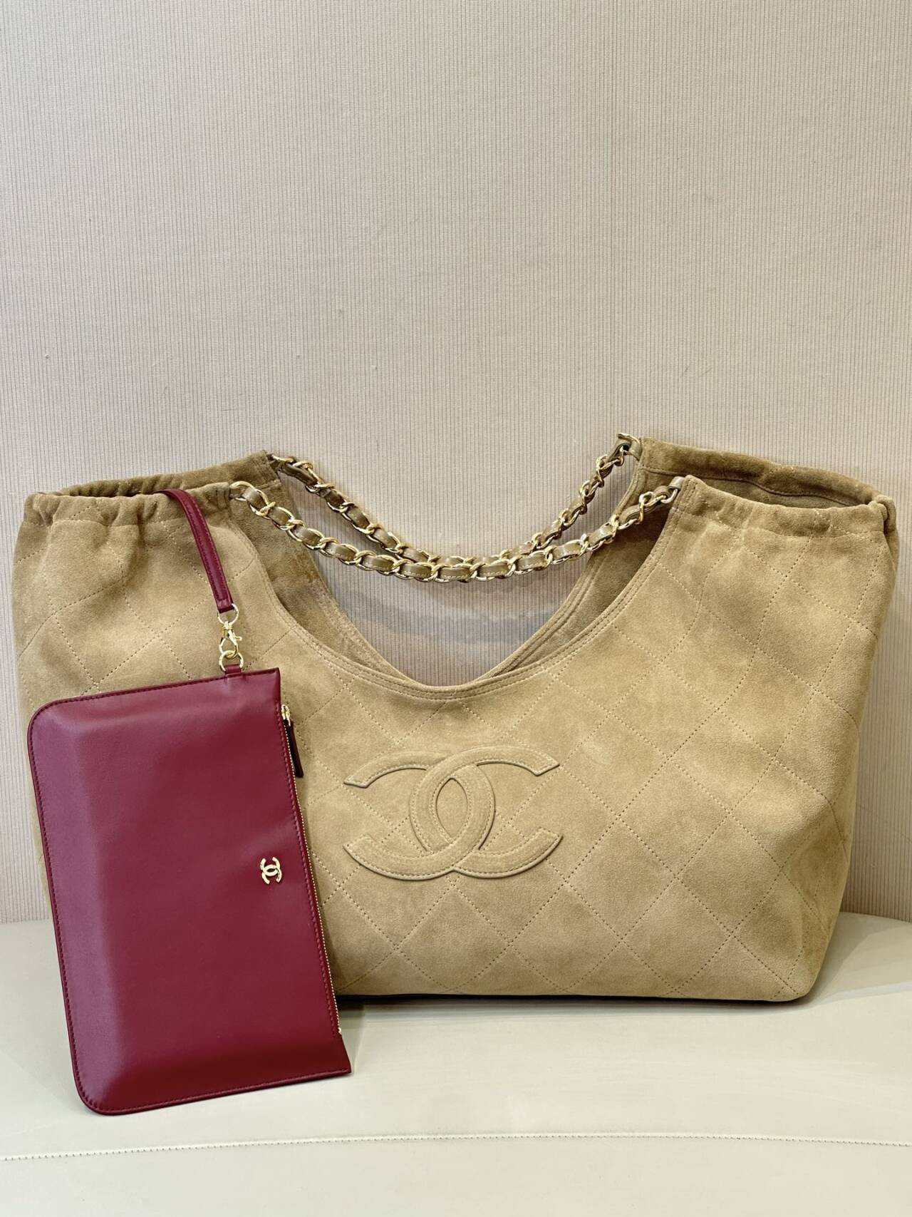 Ch*el shopping bag as6574 24.5 x 44.5 x 18cm