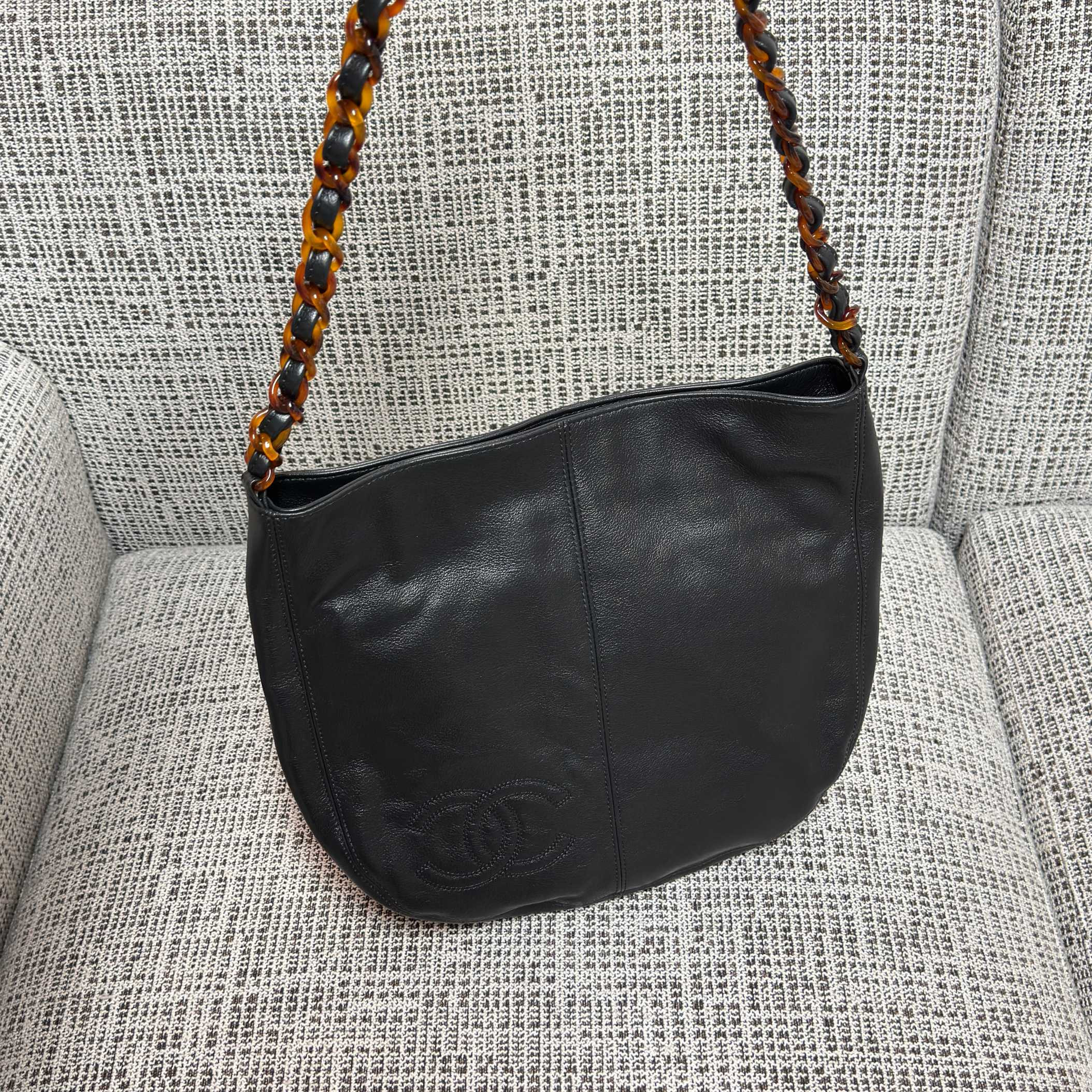 Ch*el hobo bag 33x32cm