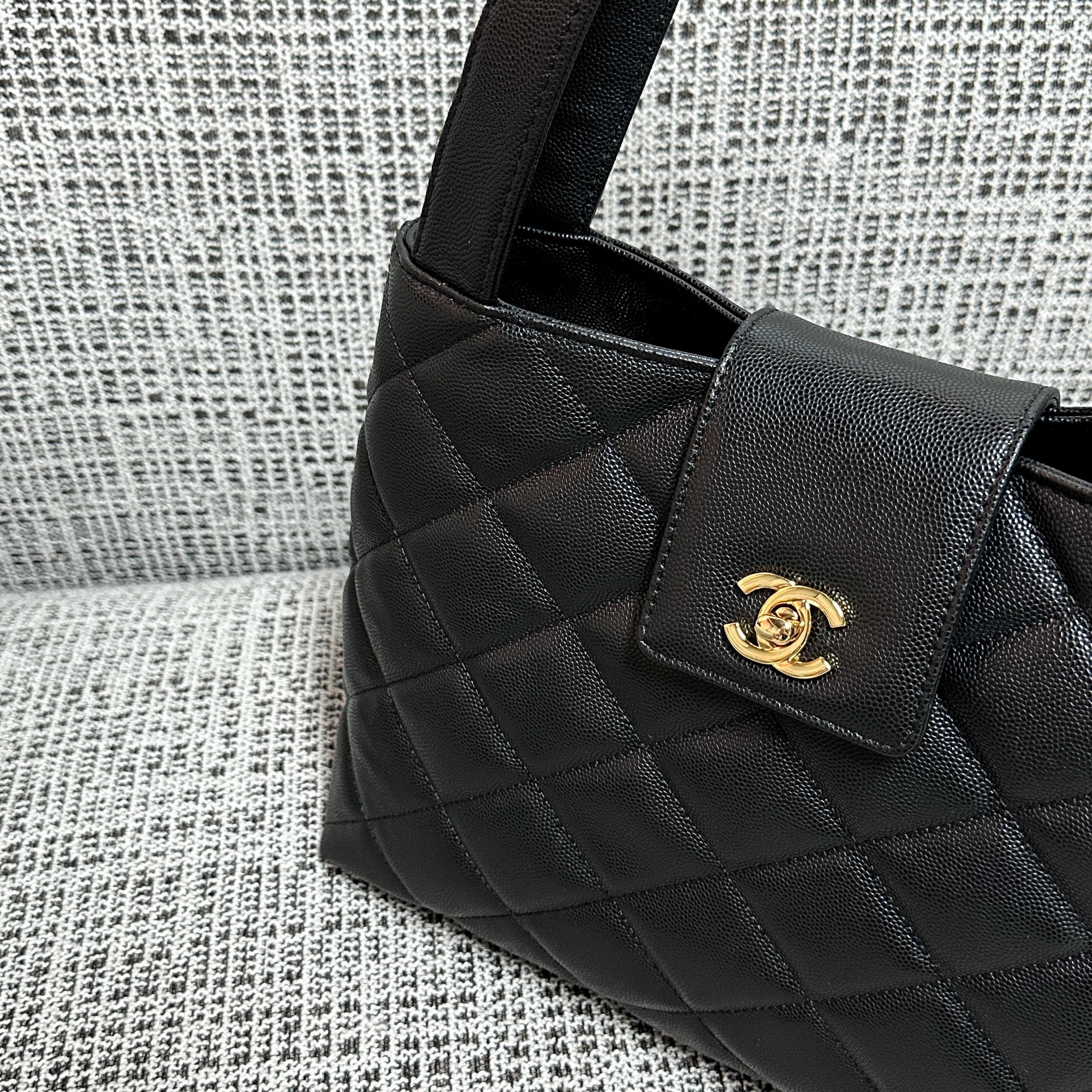 Ch*el shoulder tote bag 29x10x23.5cm