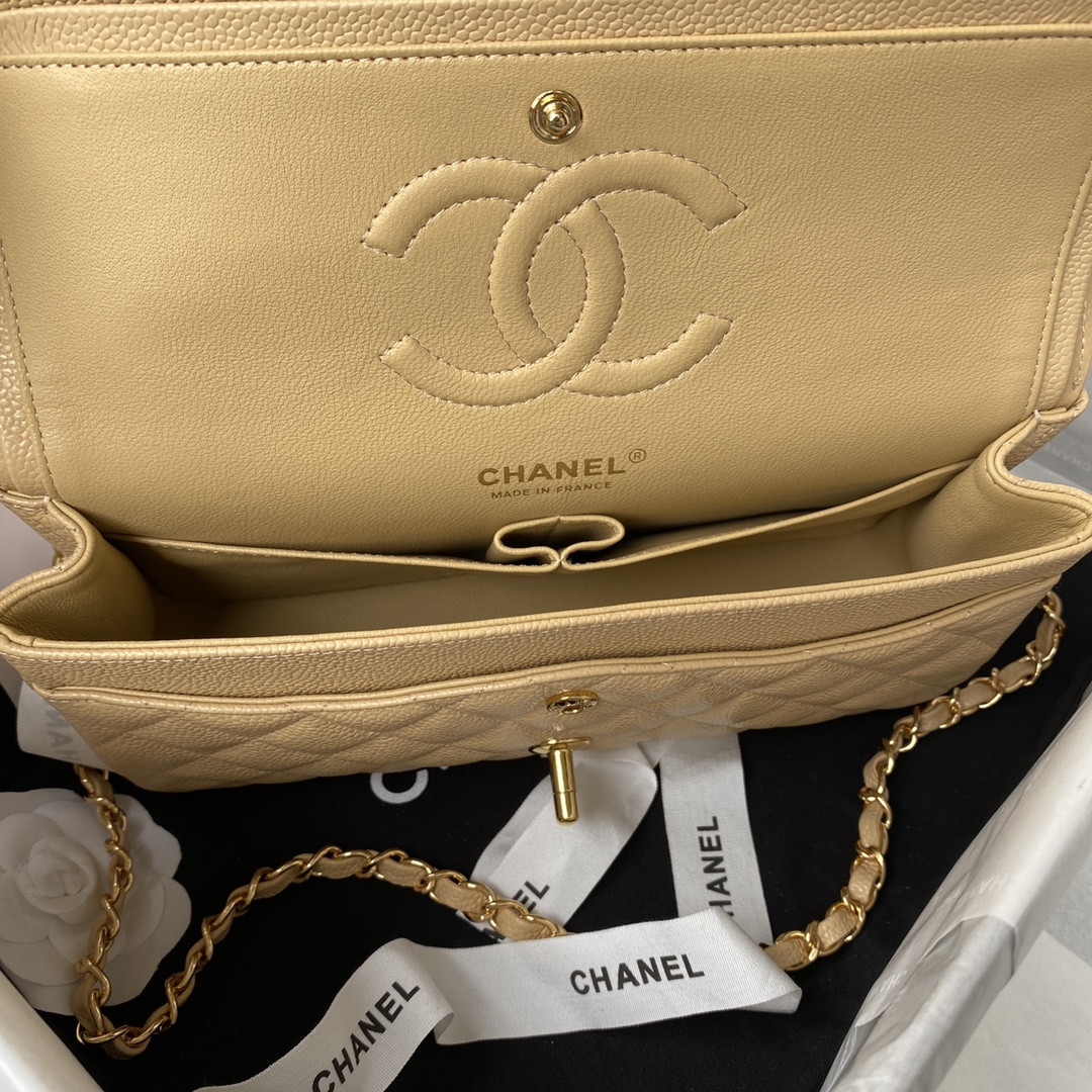 Ch*el classic flap bag 15.5×25.5×6.5cm