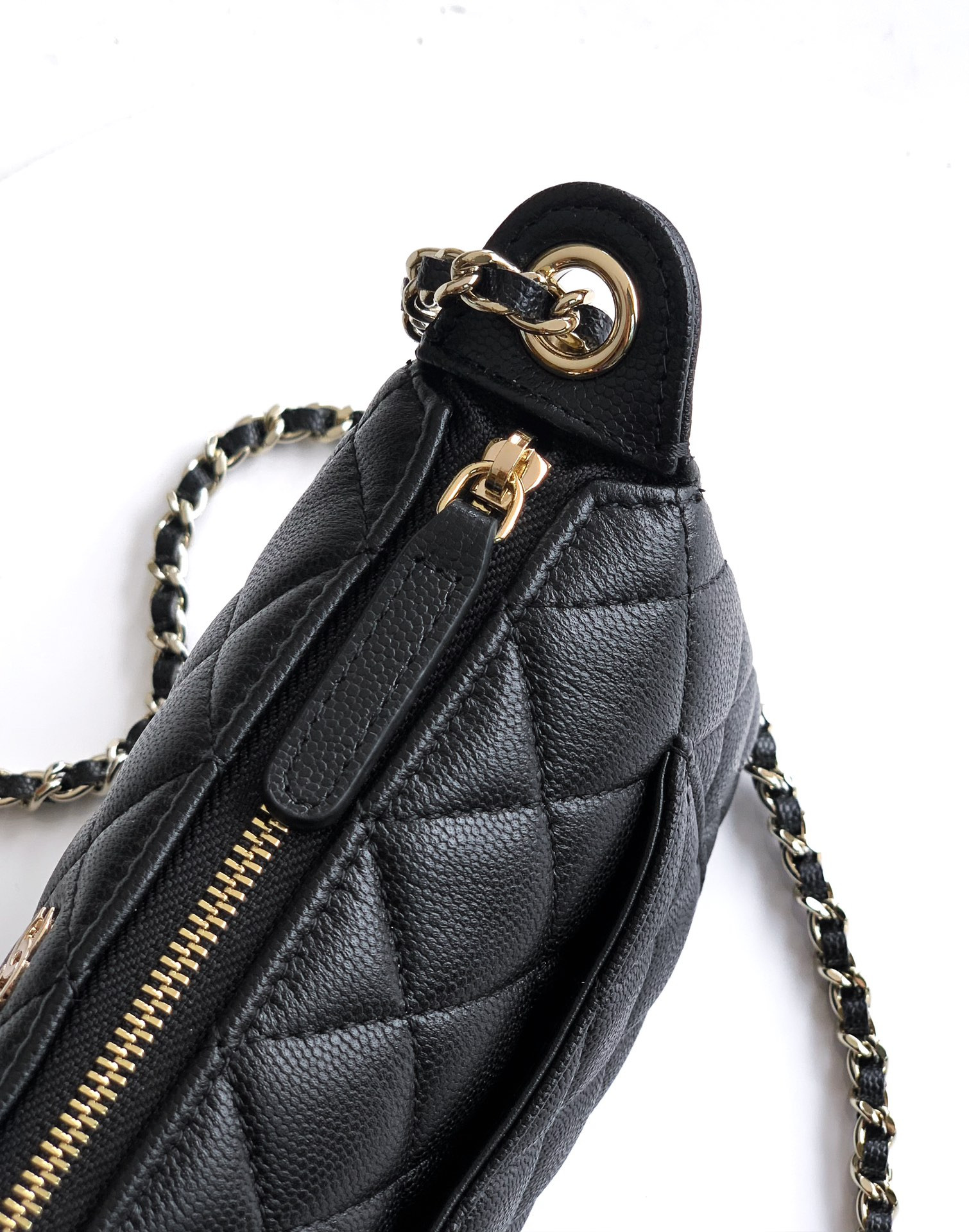 Ch*el shoulder bag 12x21x5.5cm