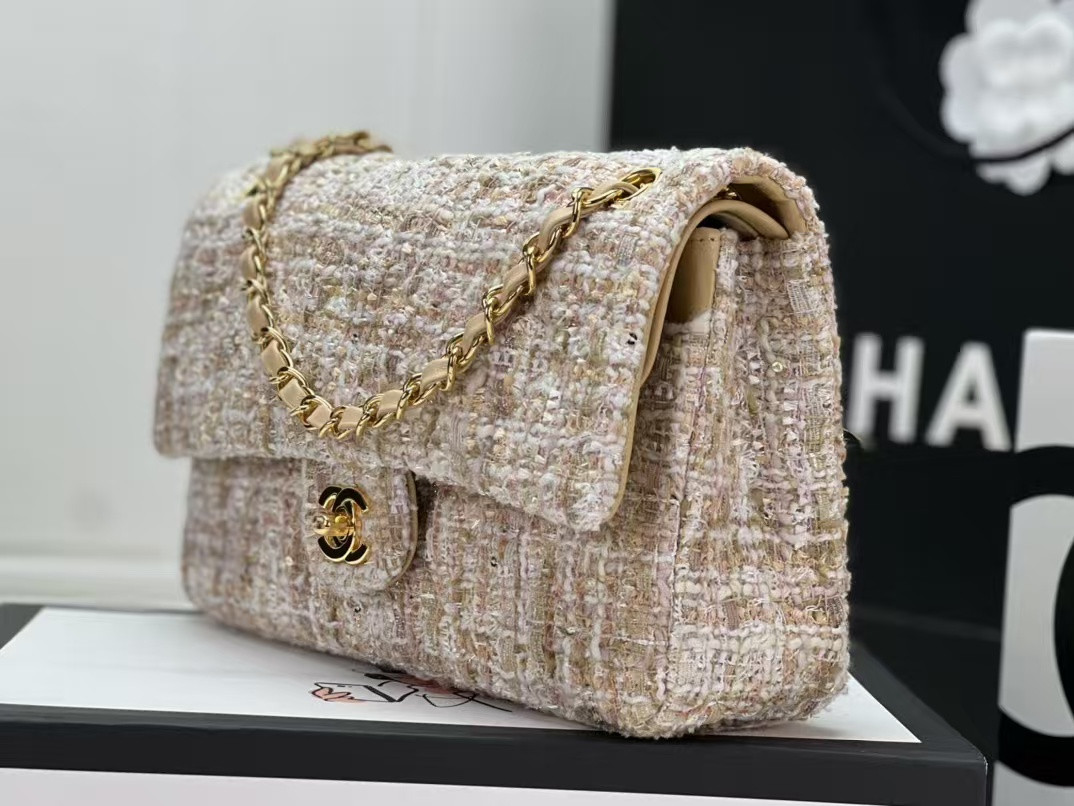 Ch*el classic flap bag 25x15x6cm