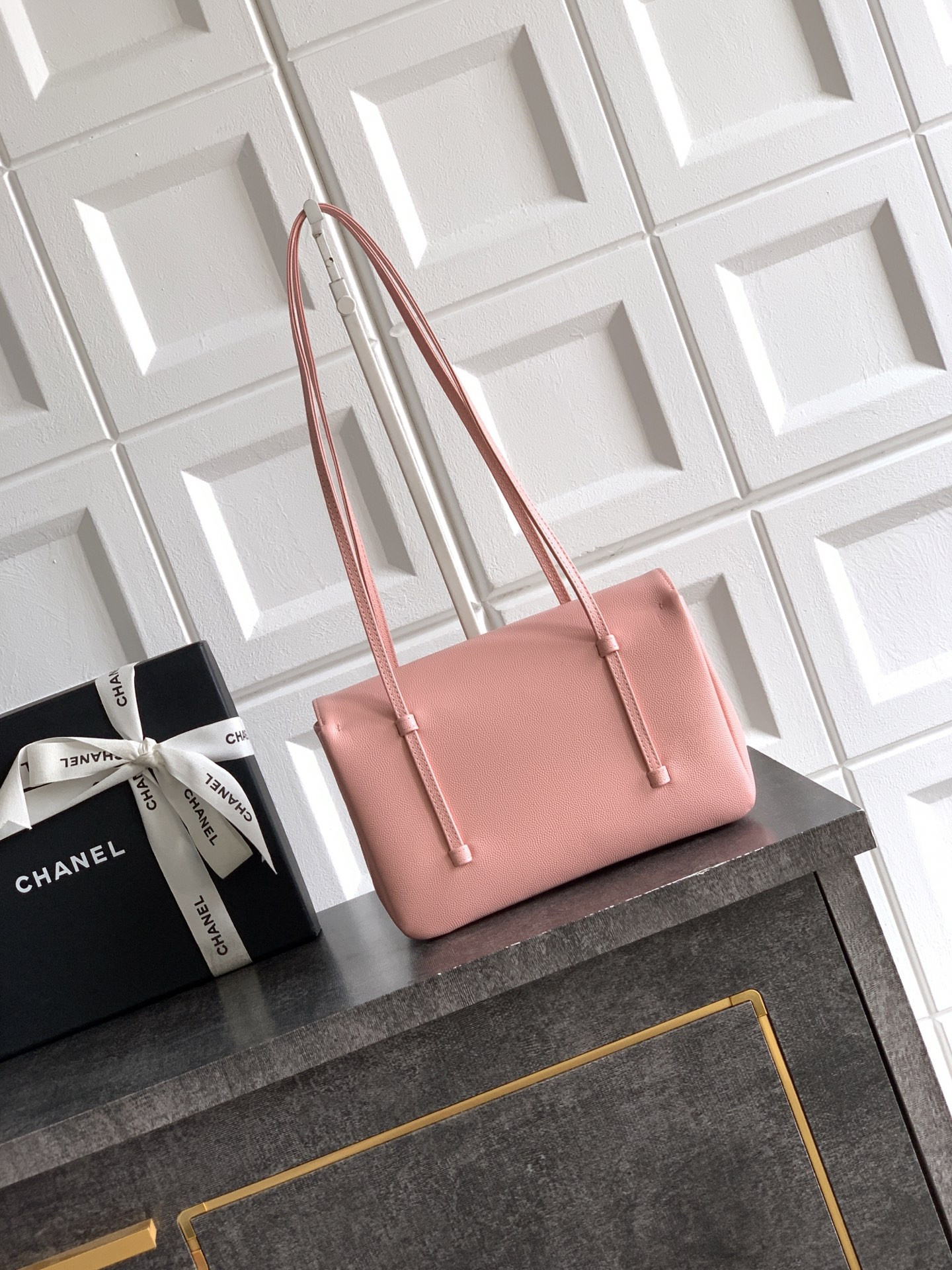 Ch*el small flap bag as6130 15x22x7cm