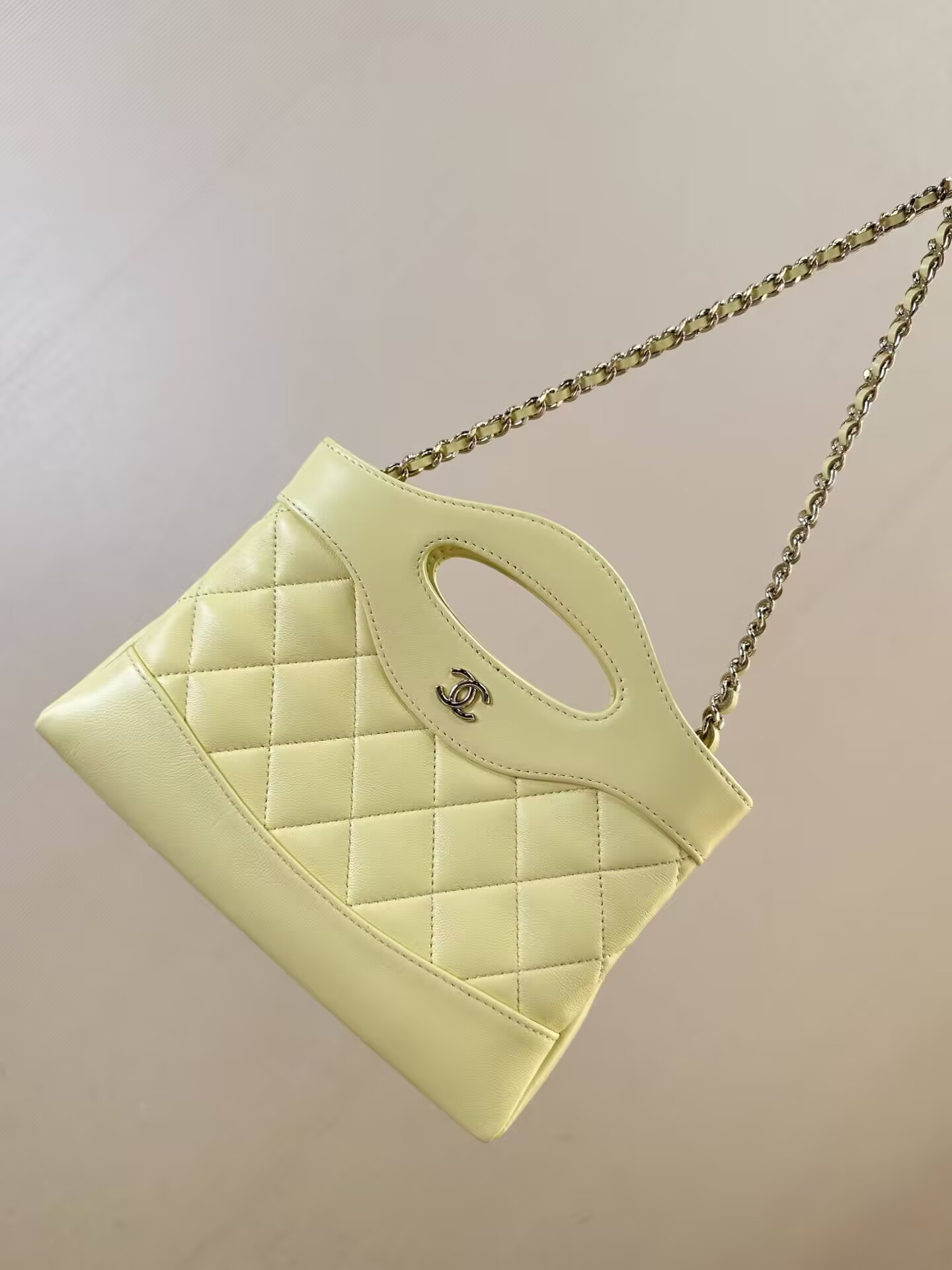 Ch*el nano chain bag 17.5x20.5cm