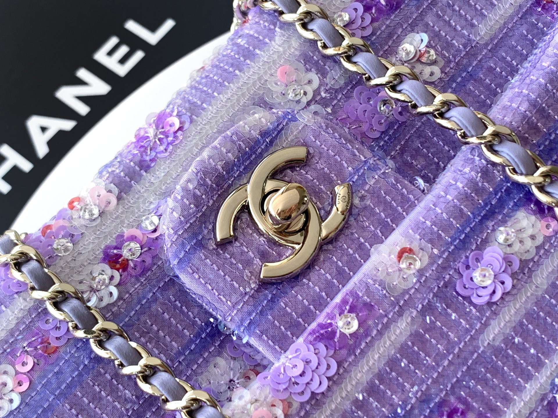 Ch*el mini flap handbag cf 20x12x6cm