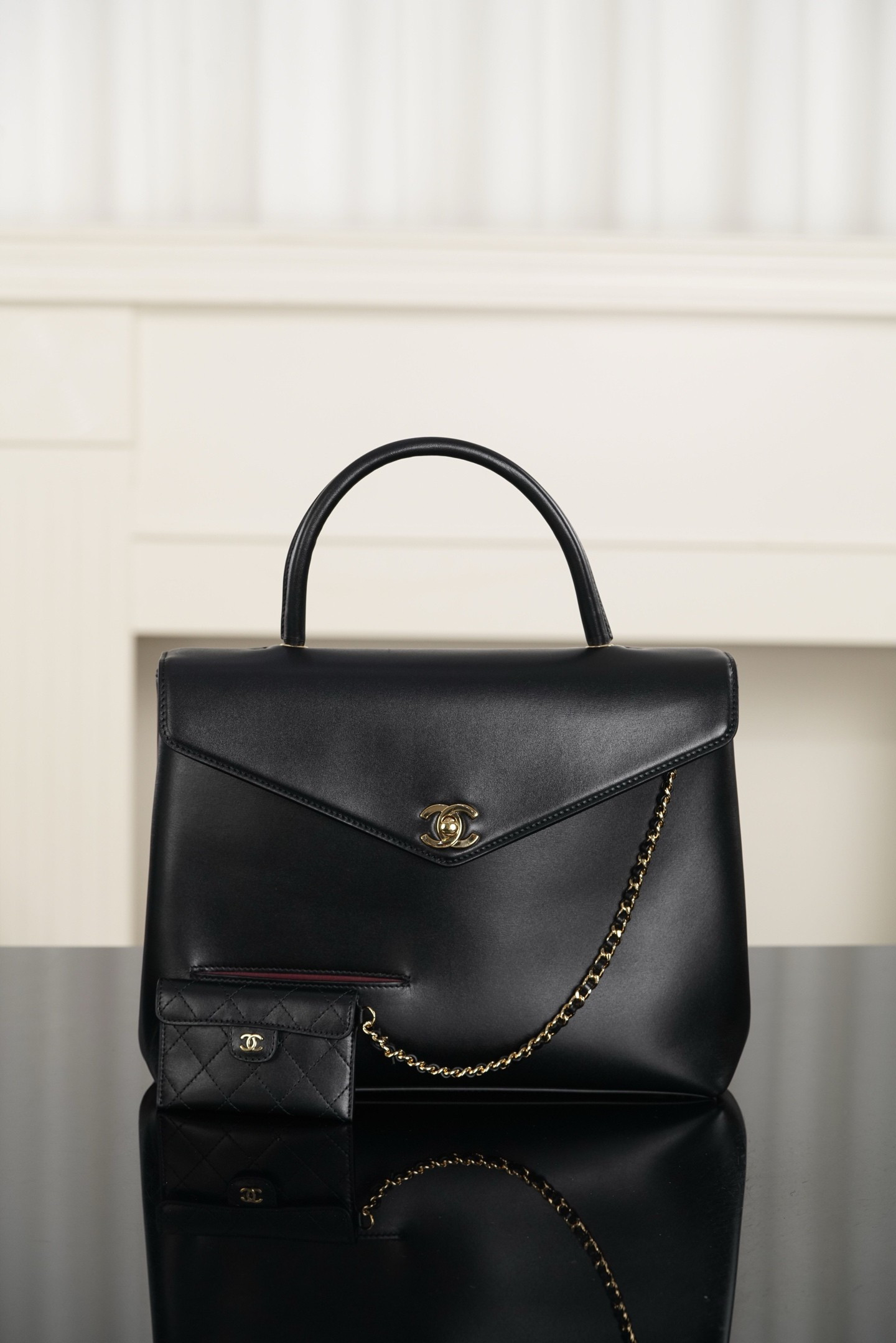 Ch*el flap briefcase bag as6309 31x29x9cm