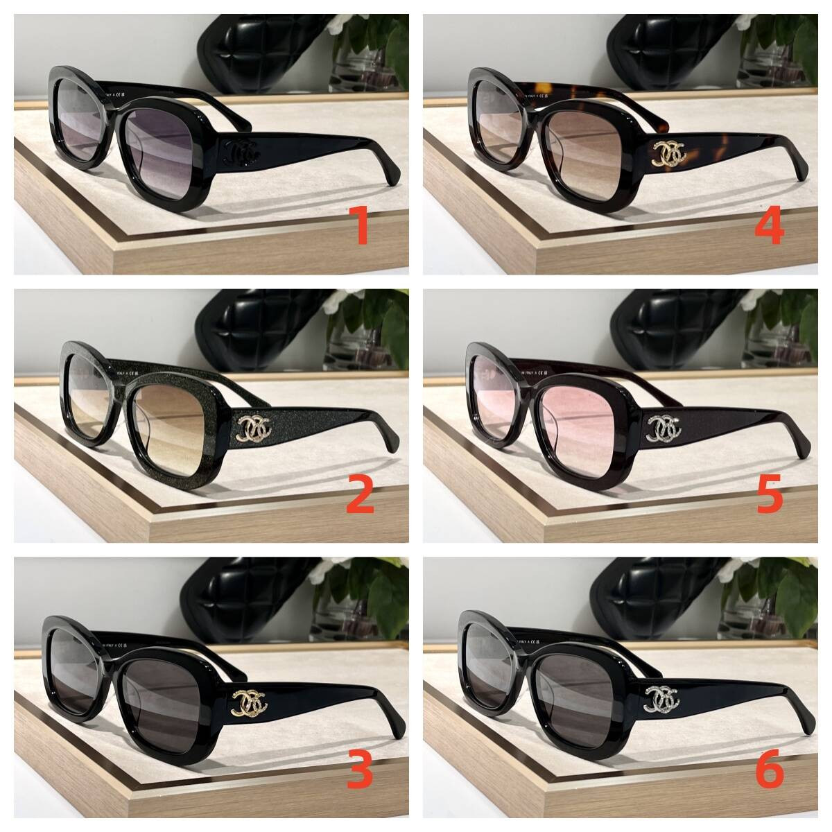 Ch*el glasses ch5468b 55-19-145