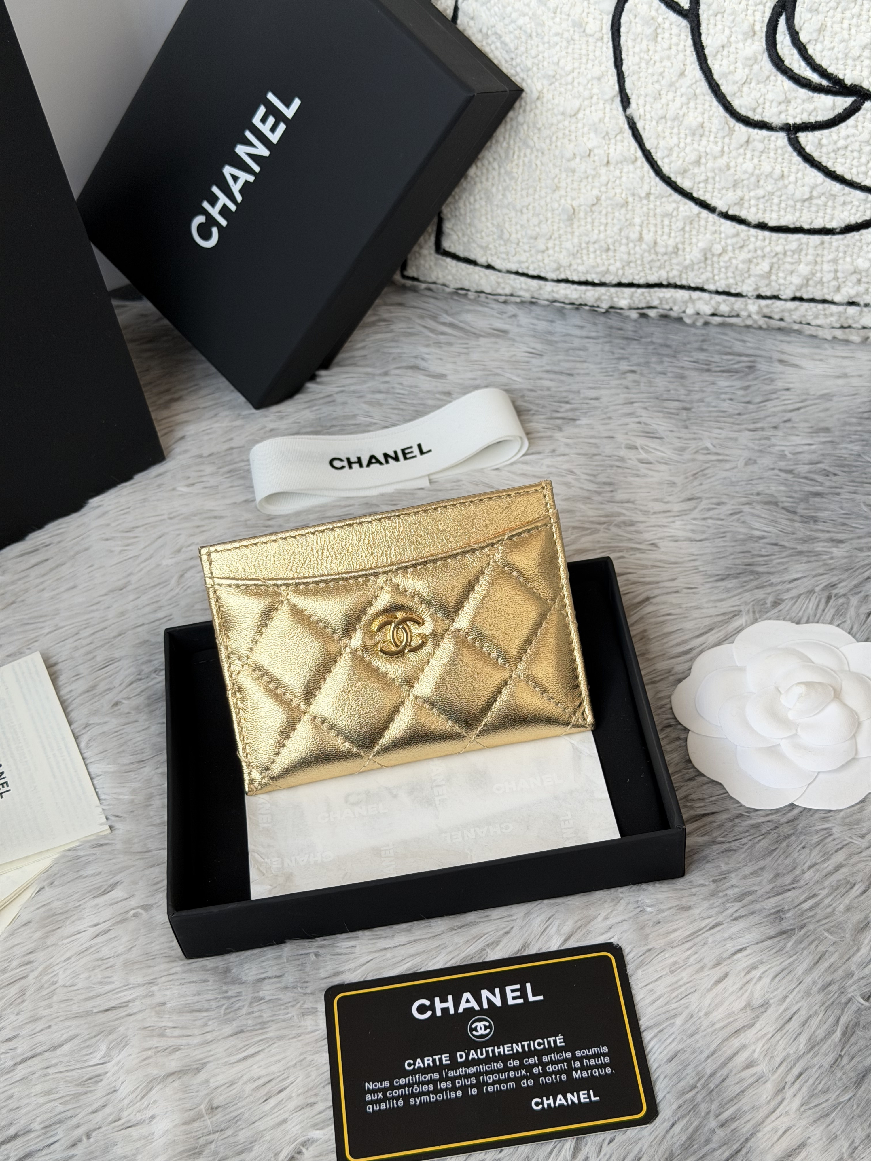 Ch*el card holder a31510 11x7.5x1cm