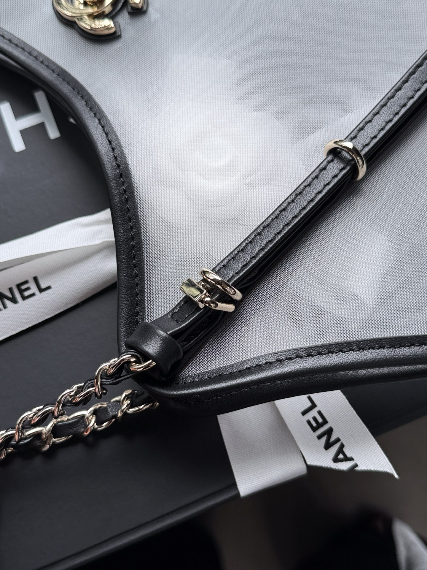 Ch*el shopping bag as5466 31x47x11cm