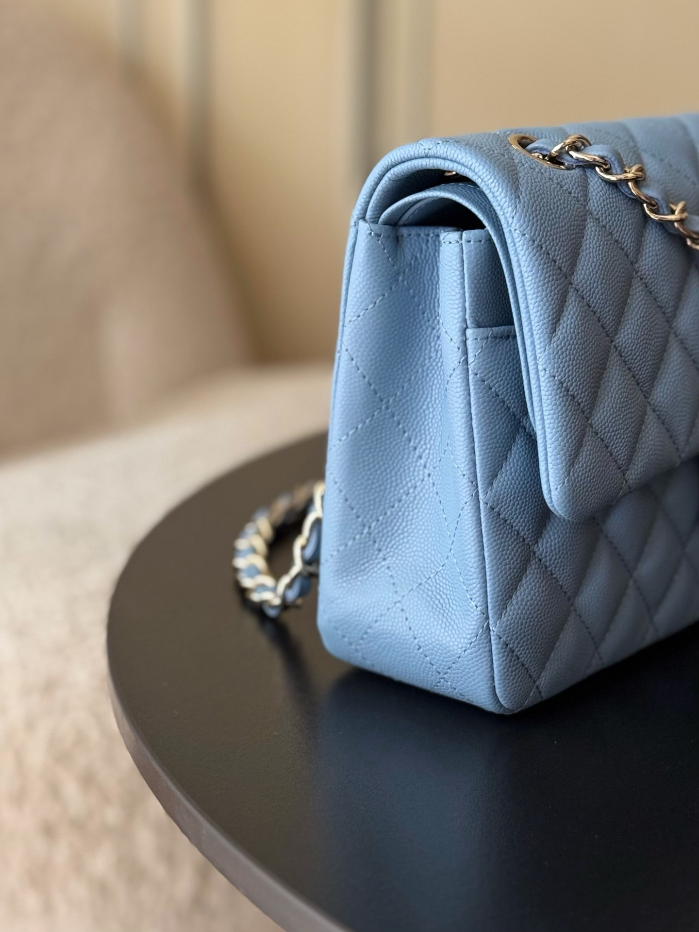 Ch*el classic flap handbag cf 25.5x15.5x6.5cm