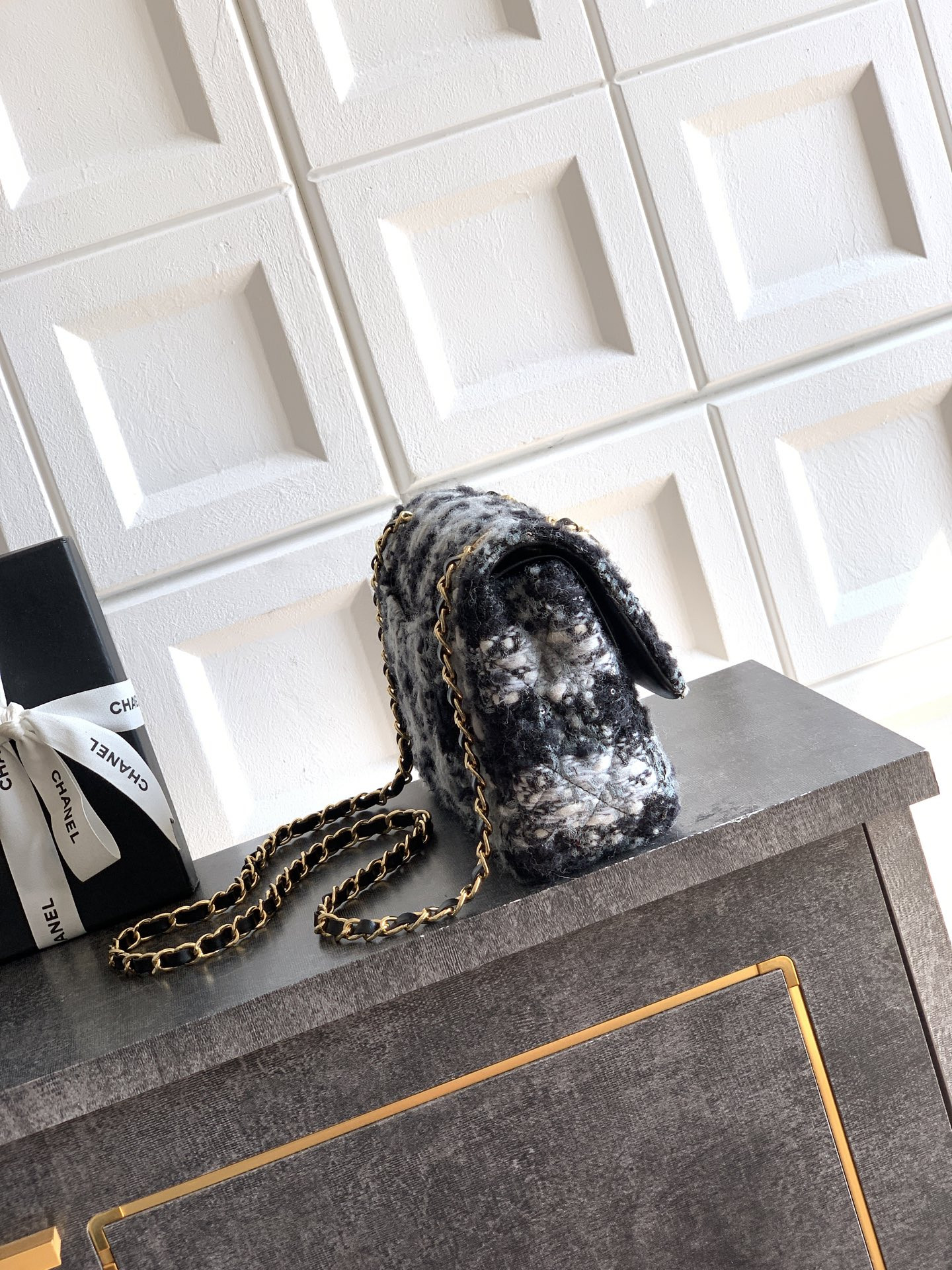 Ch*el flap bag 25x15x6.5cm