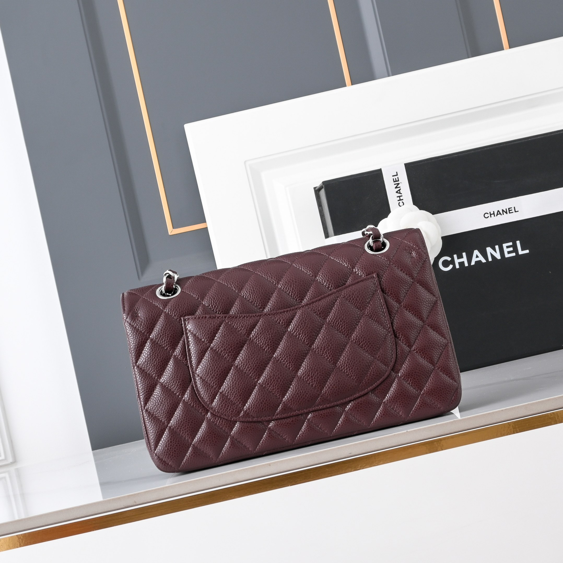 Ch*el classic flap a01112 15.5x25.5x6cm
