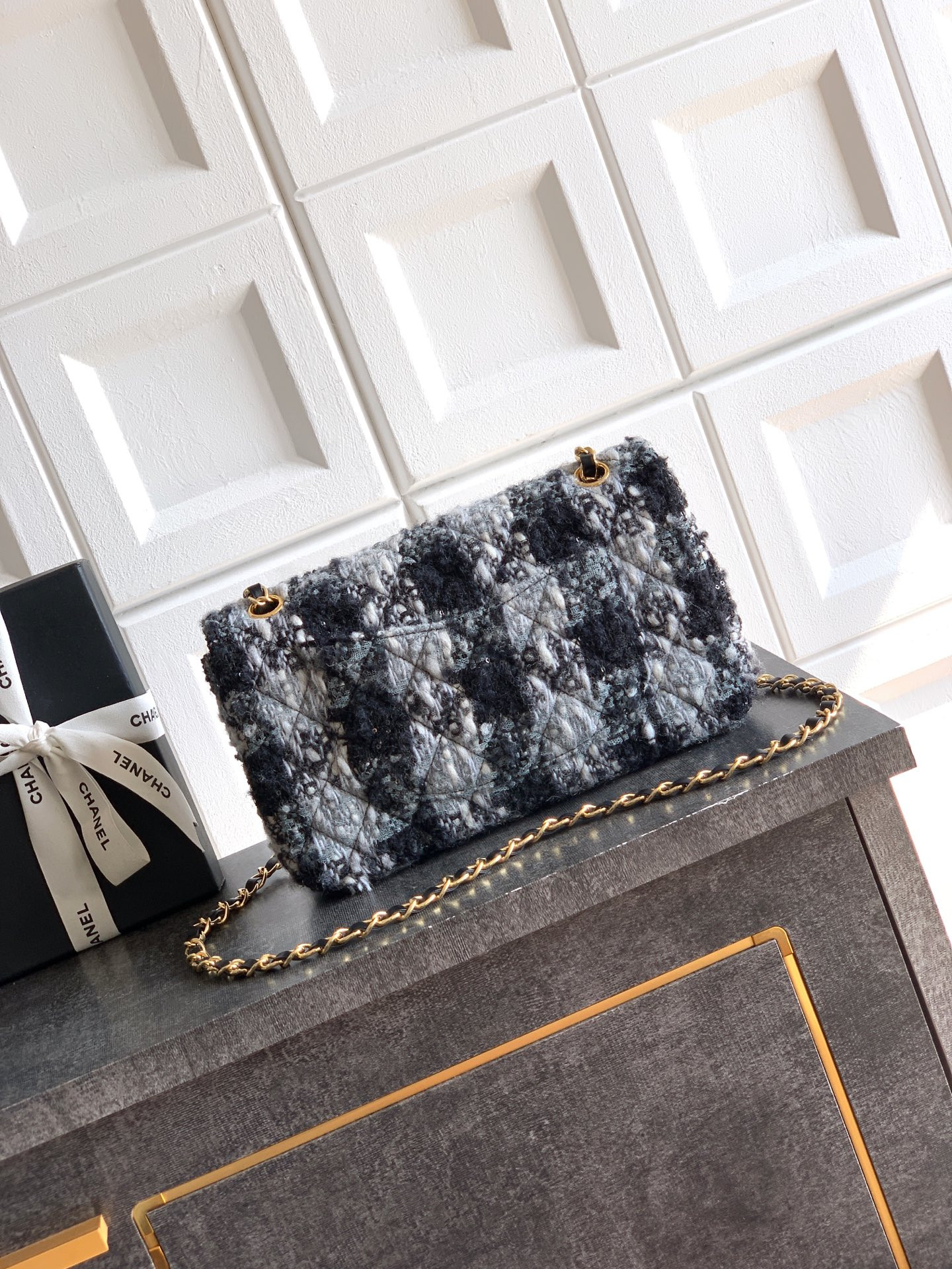 Ch*el flap bag 25x15x6.5cm