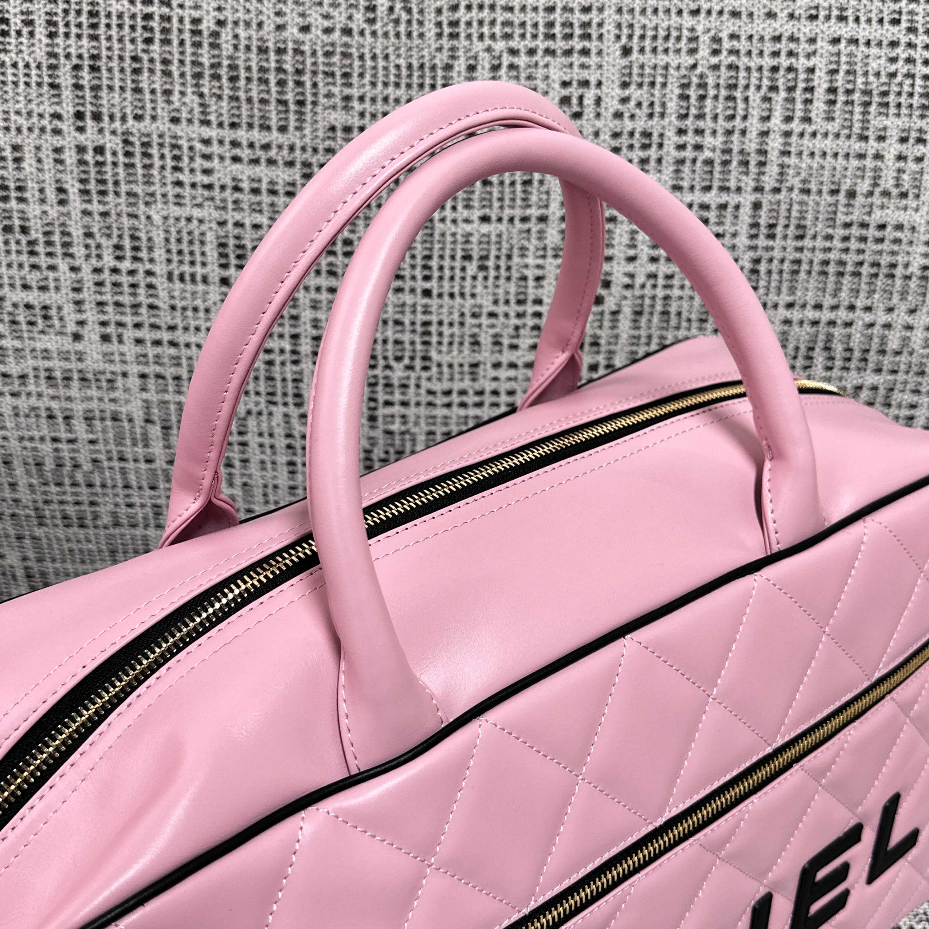 Ch*el boston bowling bag without box 46cm