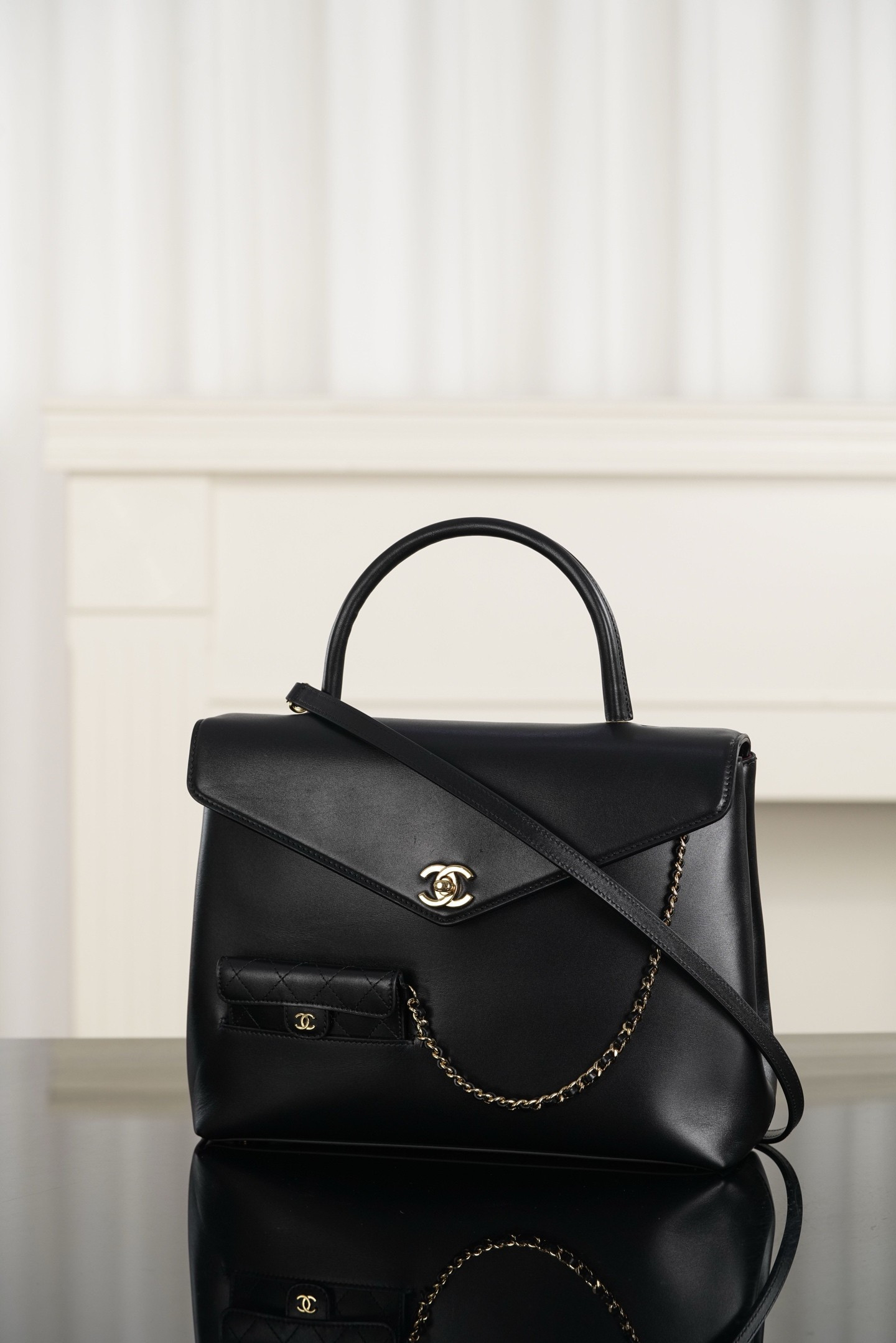 Ch*el flap briefcase bag as6309 31x29x9cm