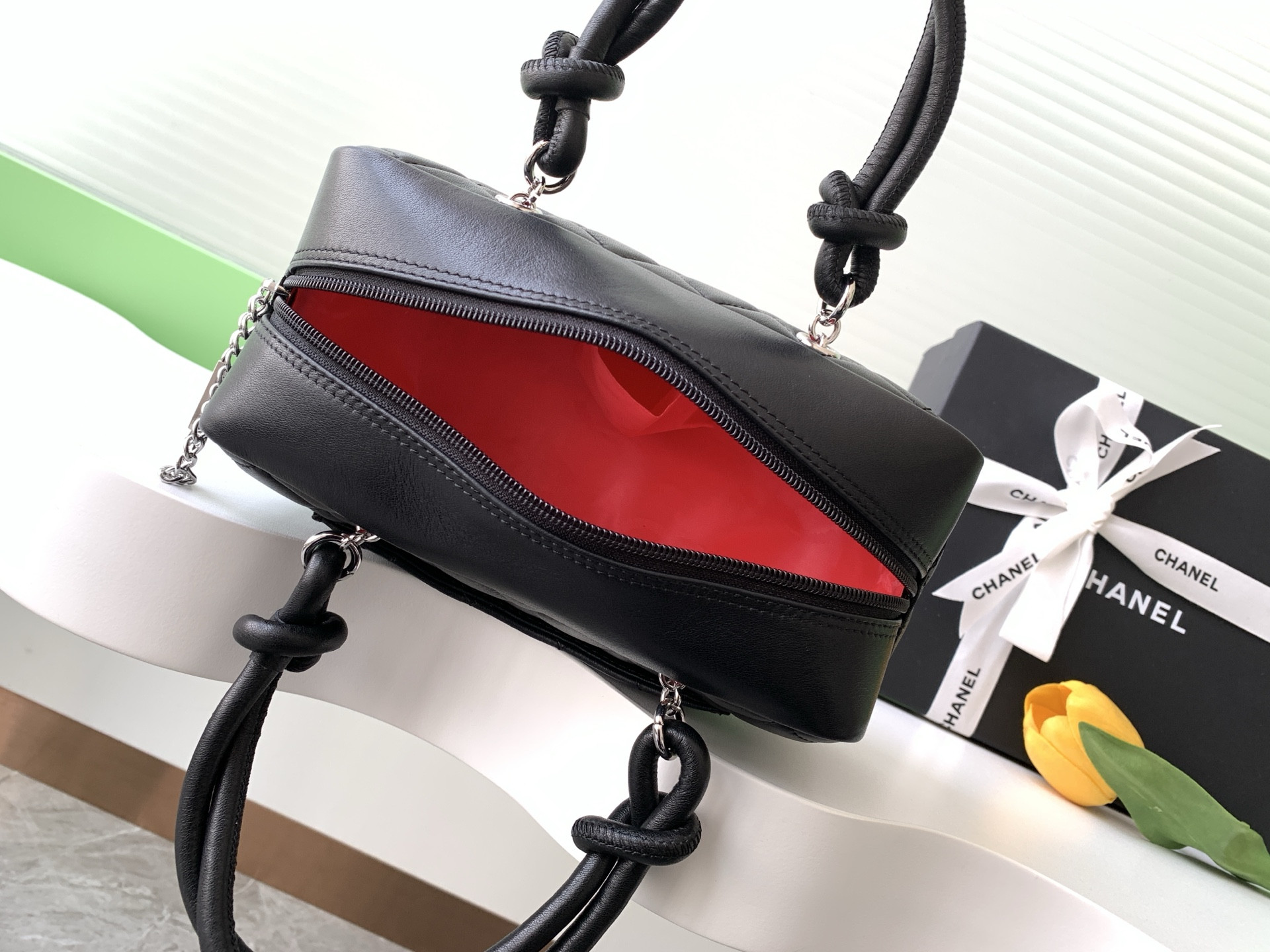Ch*el cambon bag 12x21x9cm