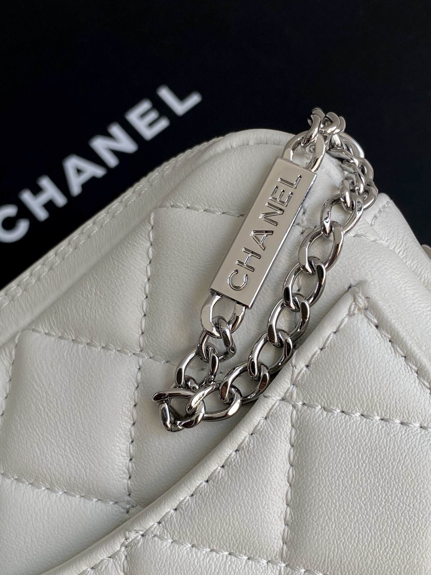 Ch*el cambon line crossbody bag 13x15x3.5cm