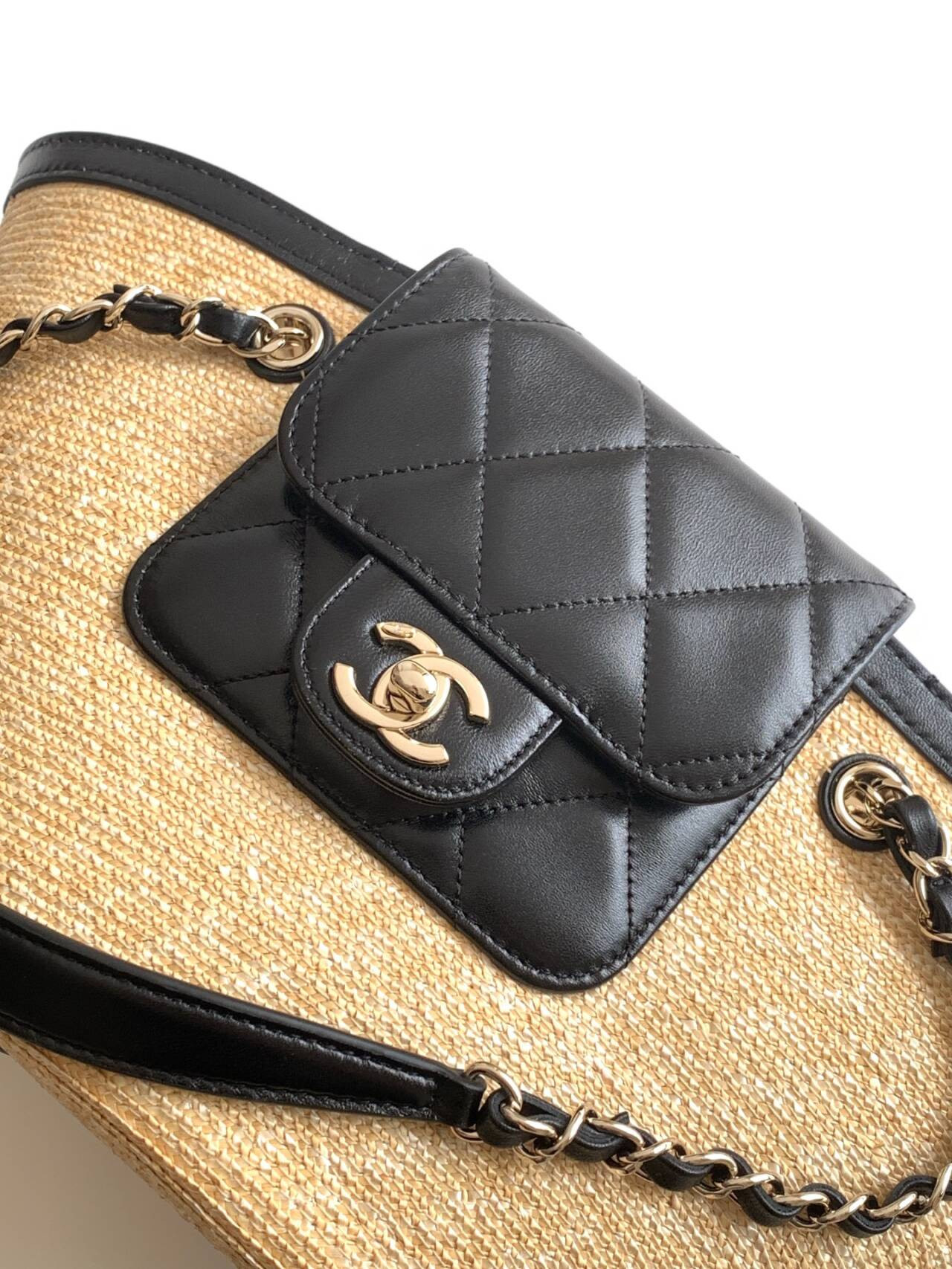 Ch*el shopping bag 18x41x13cm