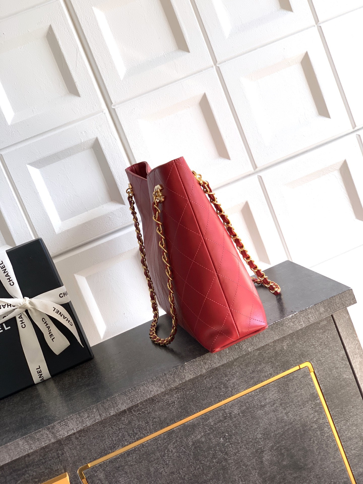 Ch*el shopping bag 38x25x9.5cm