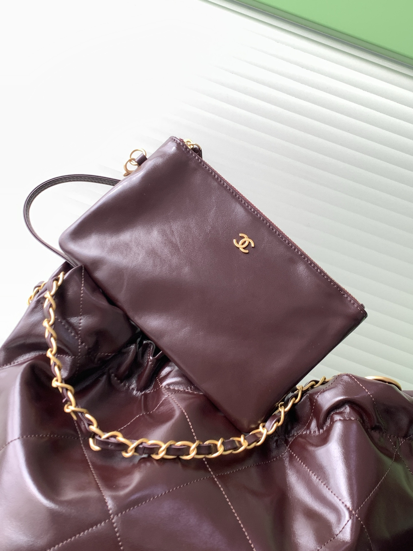 Ch*el 22 handbag as3261 39×42×8 cm