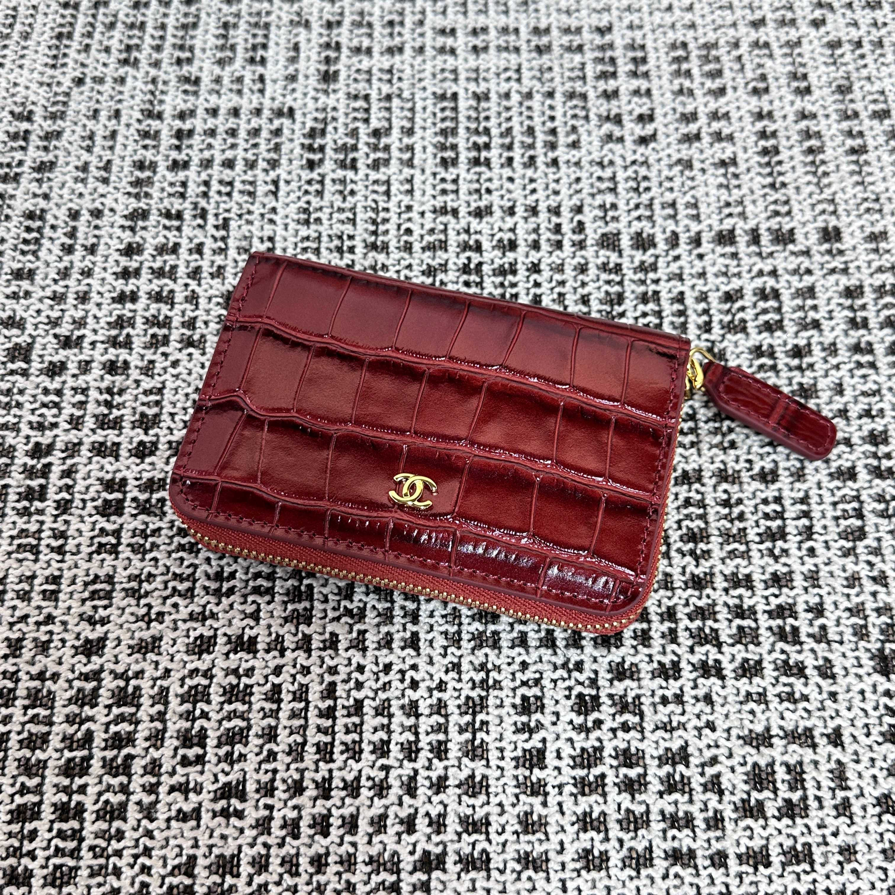 Ch*el coin purse ap5189 7.5x11x2cm