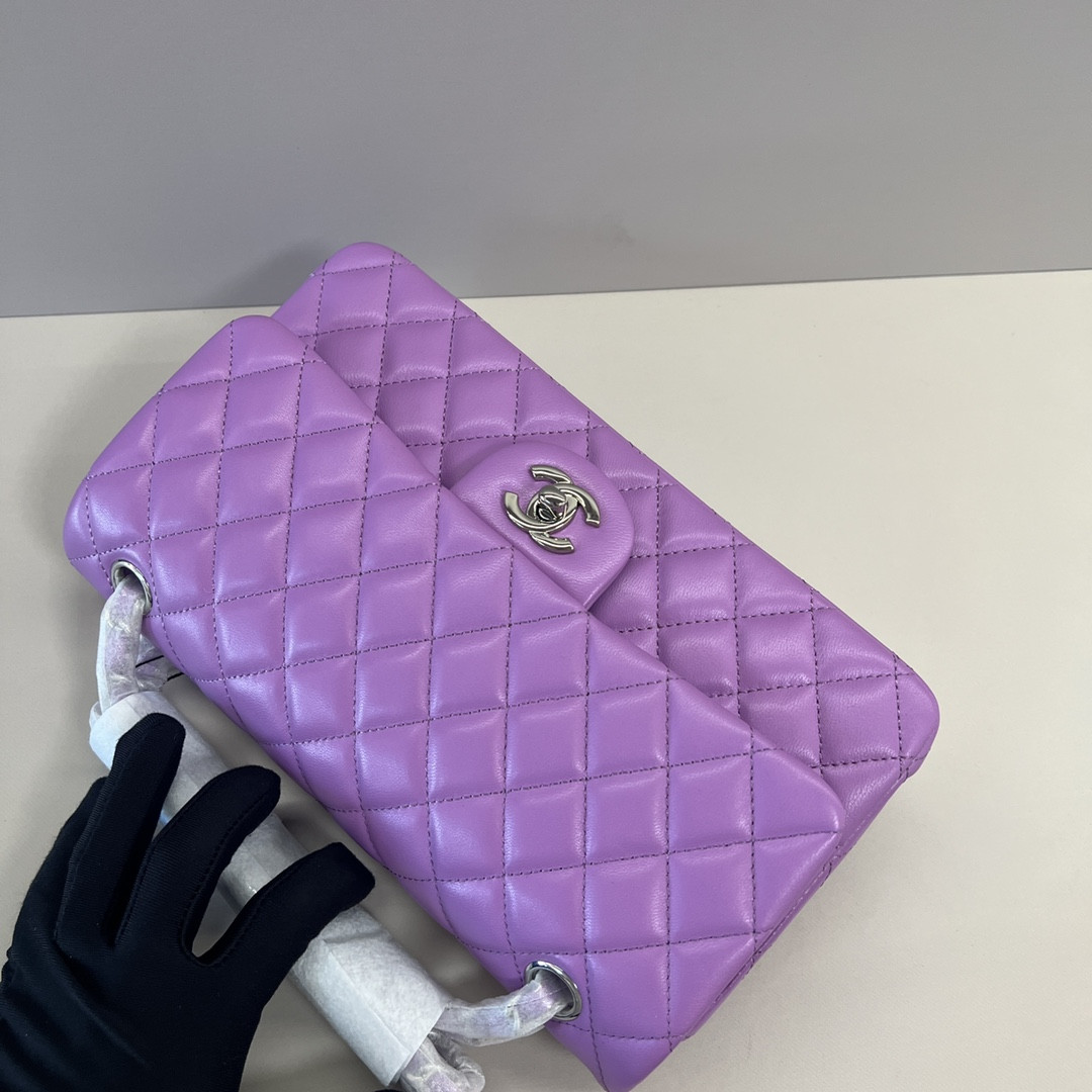 Ch*el classic flap handbag cf 25x15x6.5cm