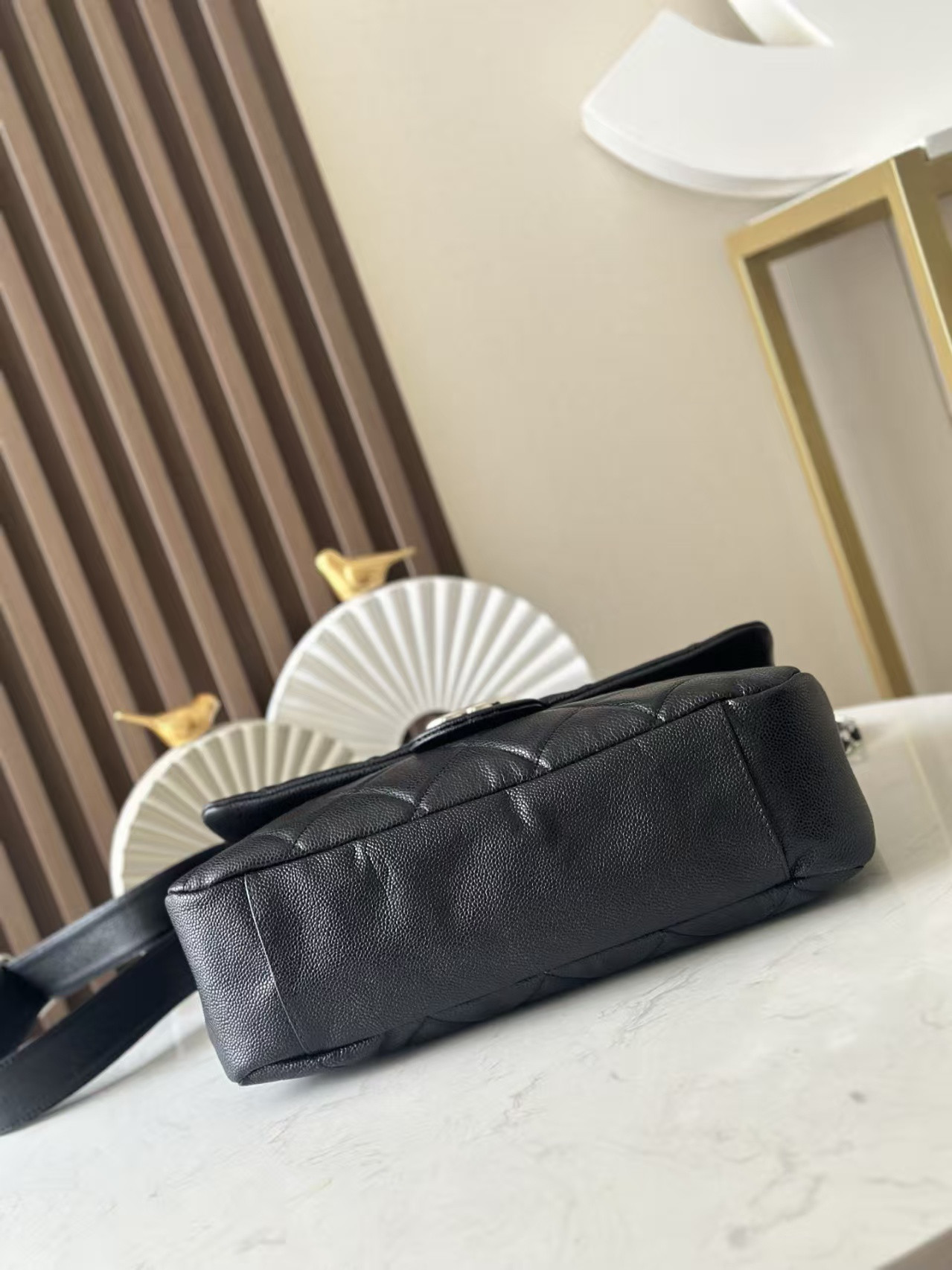 Ch*el flap bag as3372 34x22x10cm