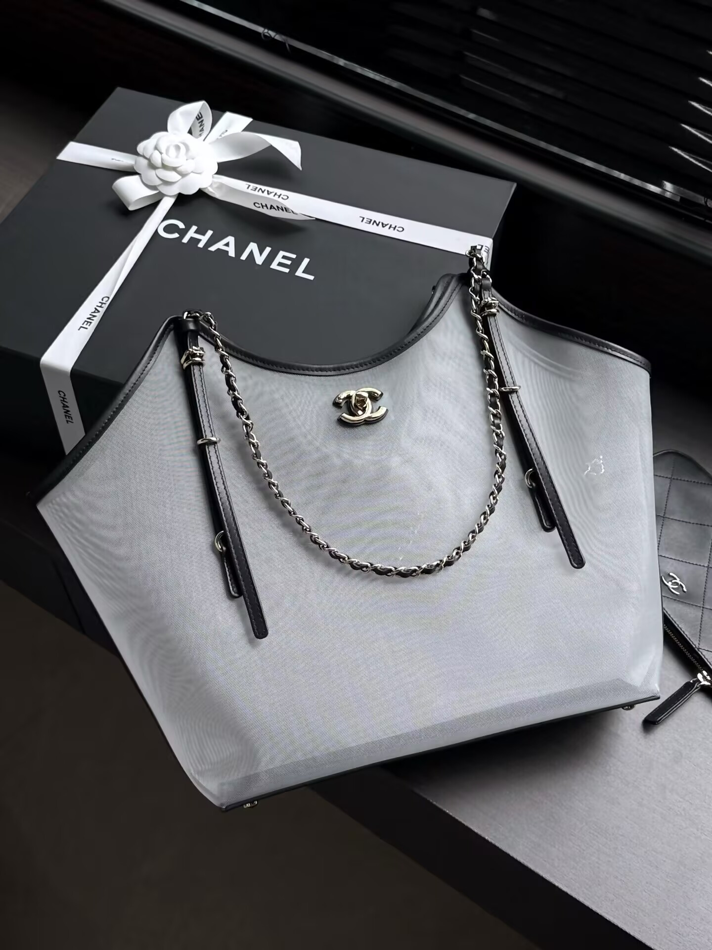 Ch*el shopping bag as5466 31x47x11cm