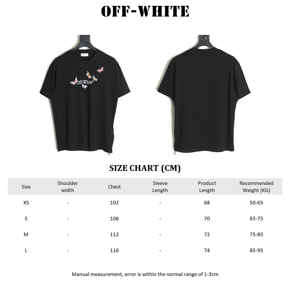 off white OW Short-sleeved T-shirt