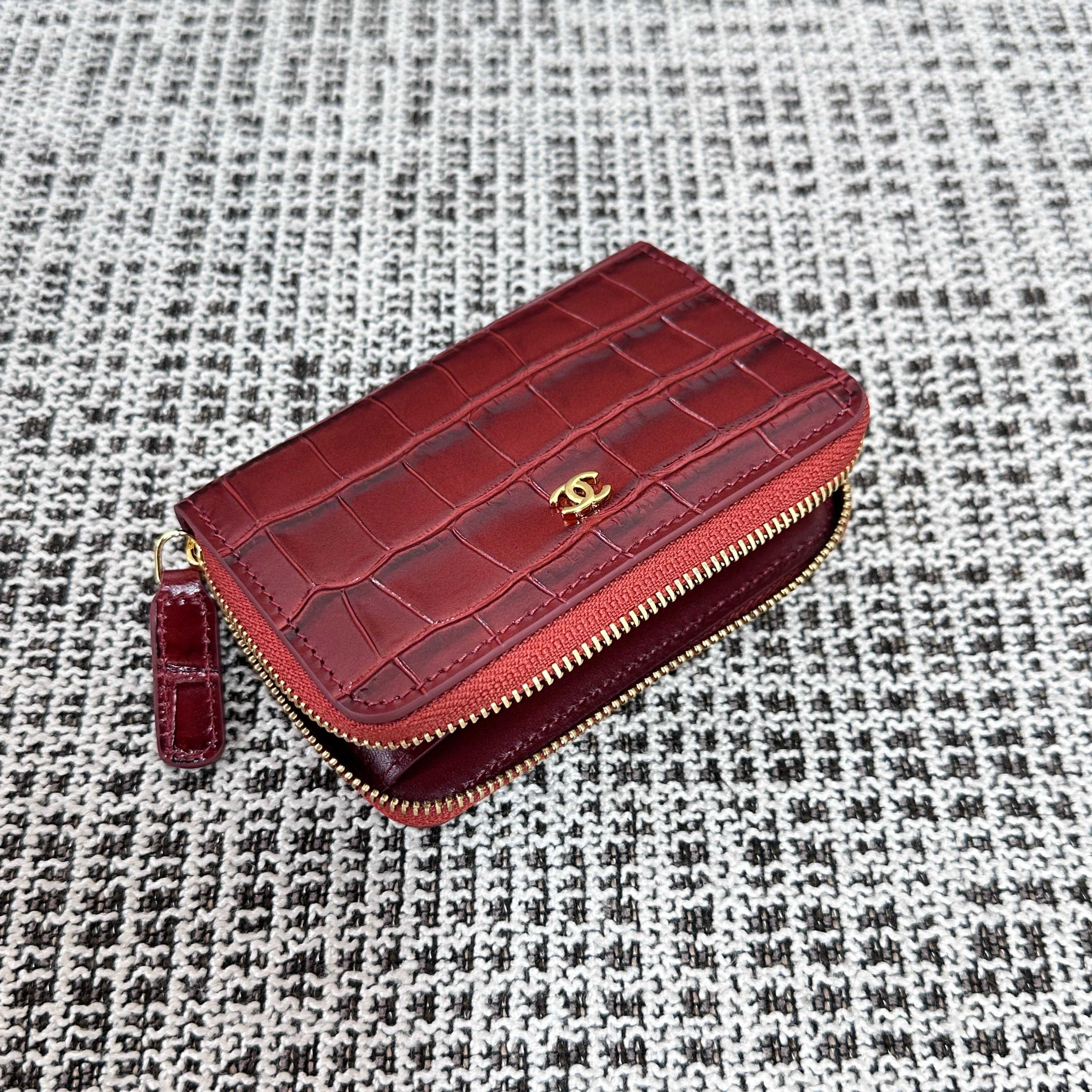 Ch*el coin purse ap5189 7.5x11x2cm