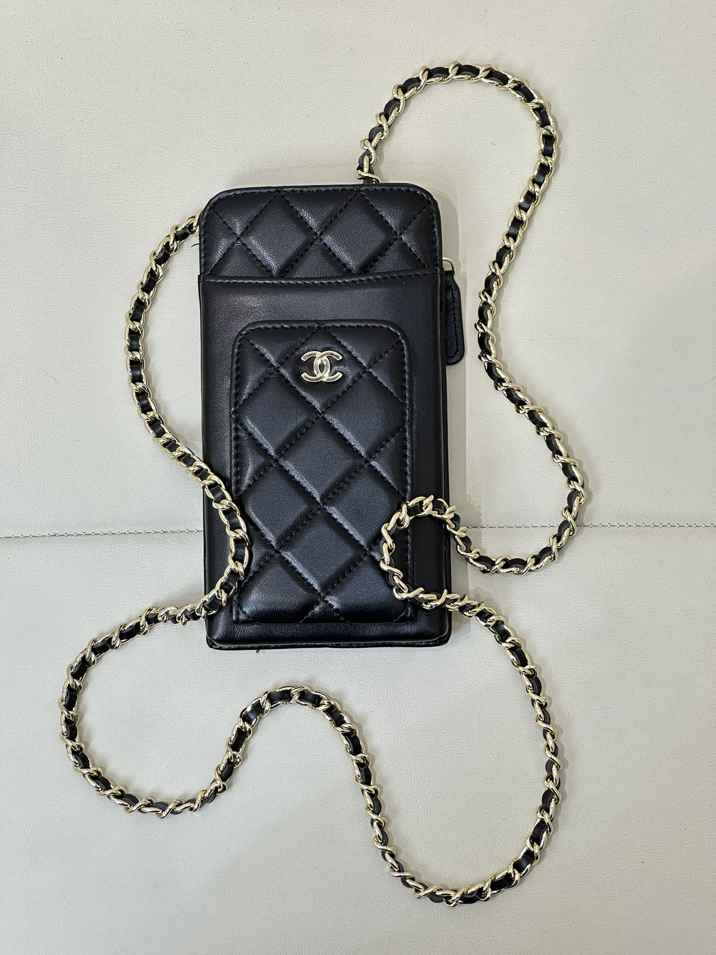 Ch*el phone bag 18x9x3cm