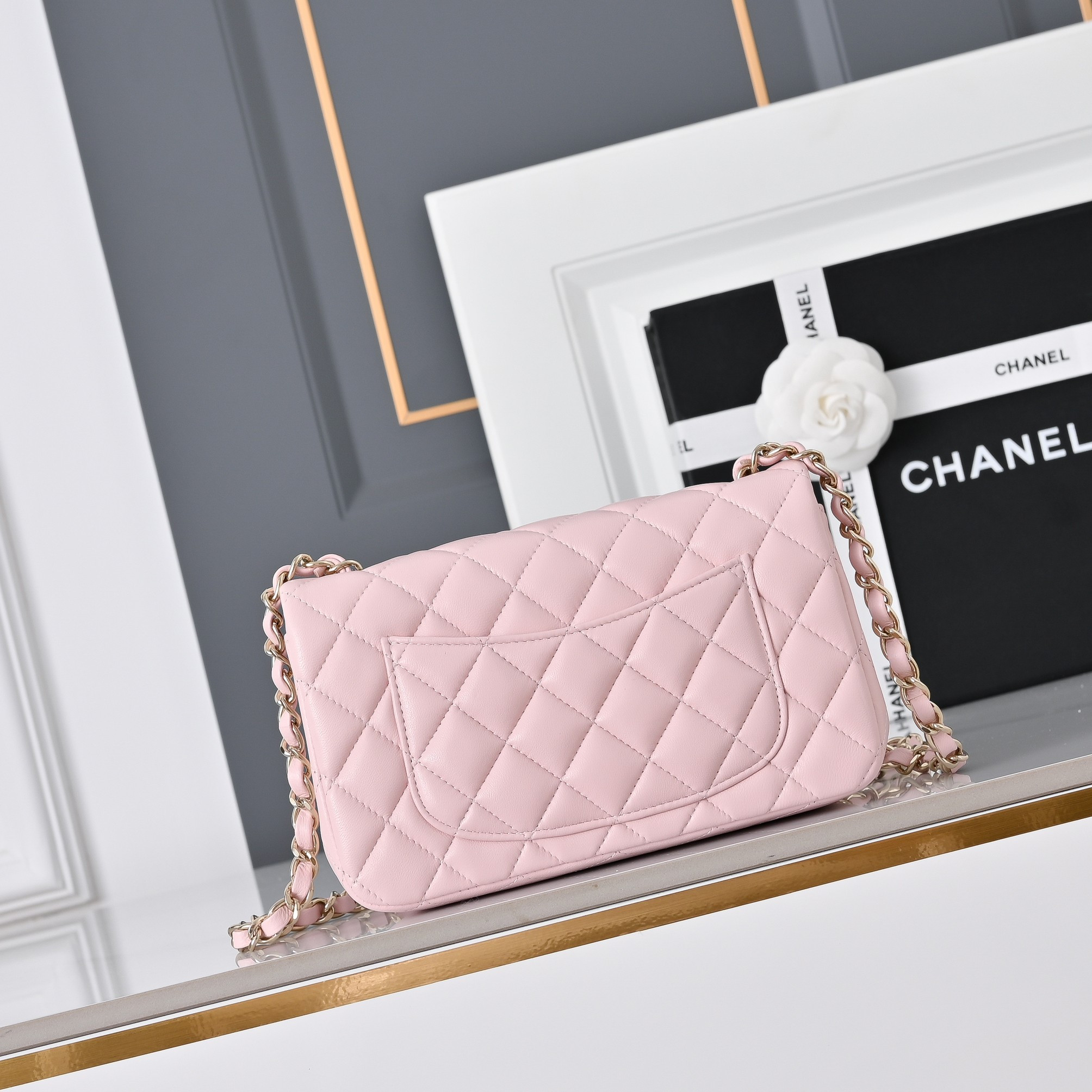 Ch*el mini flap bag 20x12x6.5cm