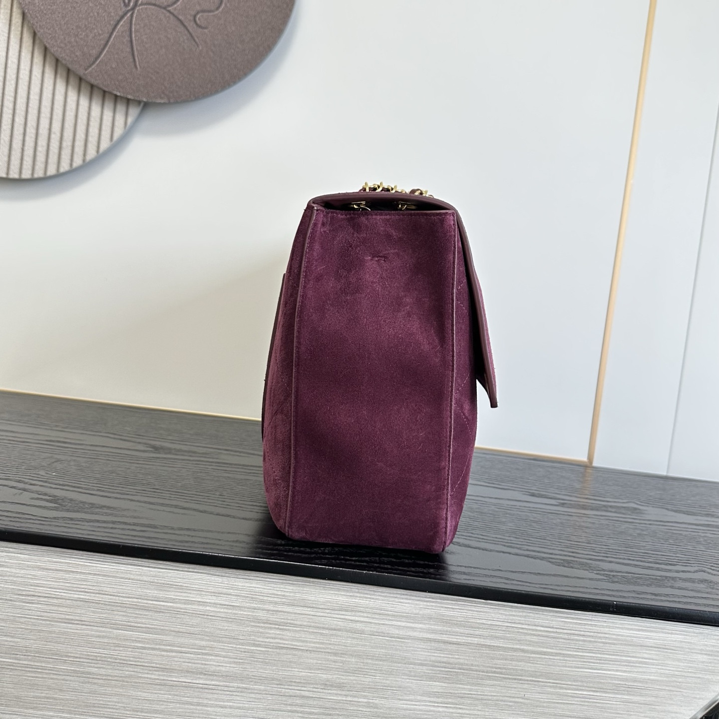 Ch*el flap bag as6234 38.5x26x11cm