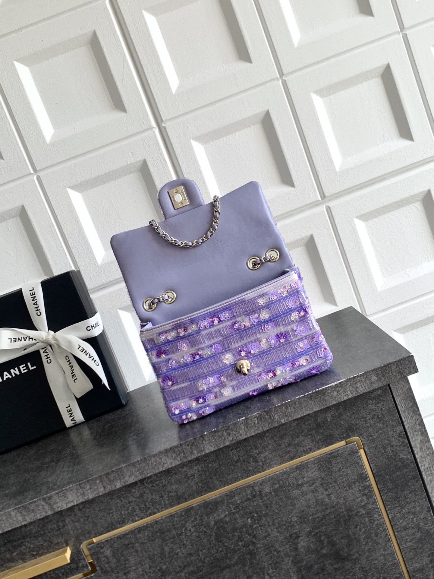 Ch*el mini flap handbag cf 20x12x6cm