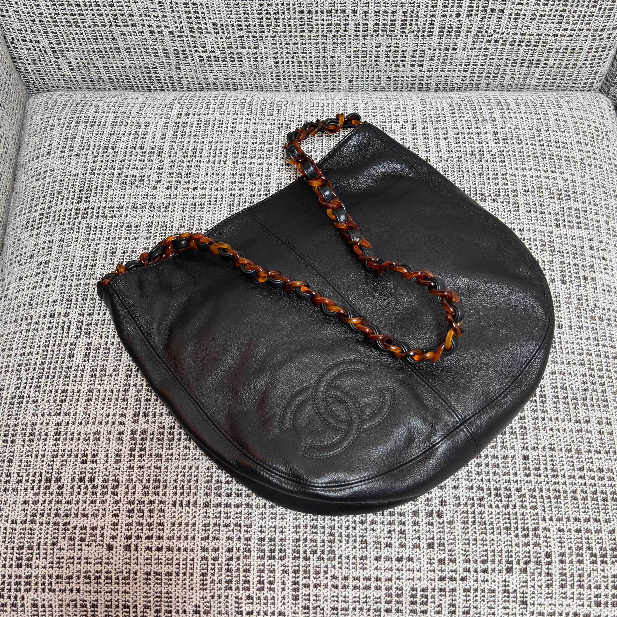 Ch*el hobo bag 33x32cm