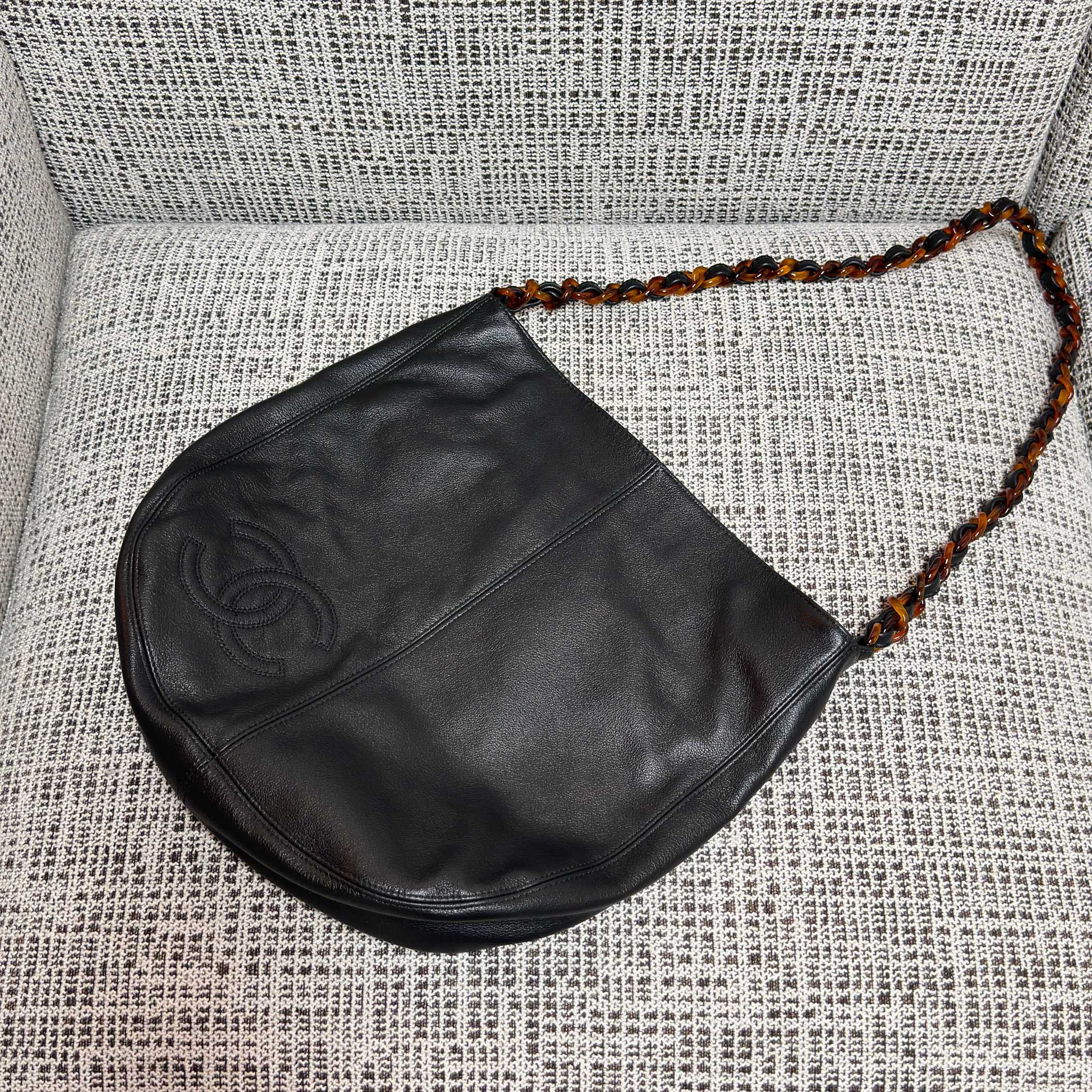 Ch*el hobo bag 33x32cm