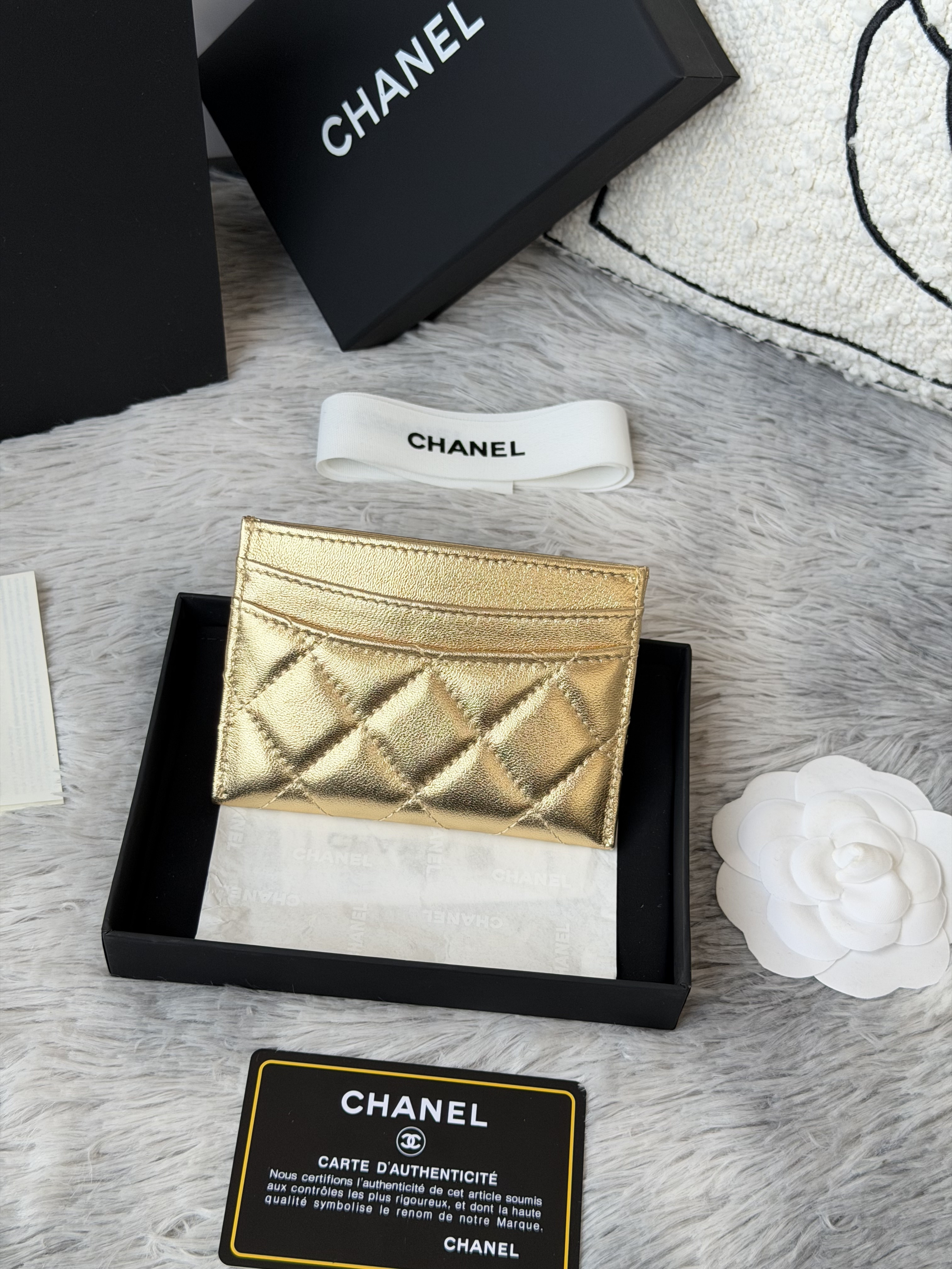 Ch*el card holder a31510 11x7.5x1cm