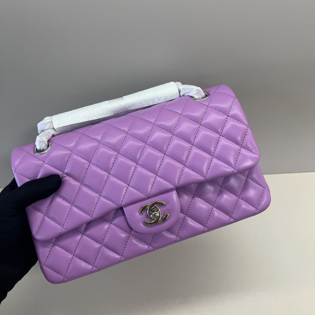 Ch*el classic flap handbag cf 25x15x6.5cm