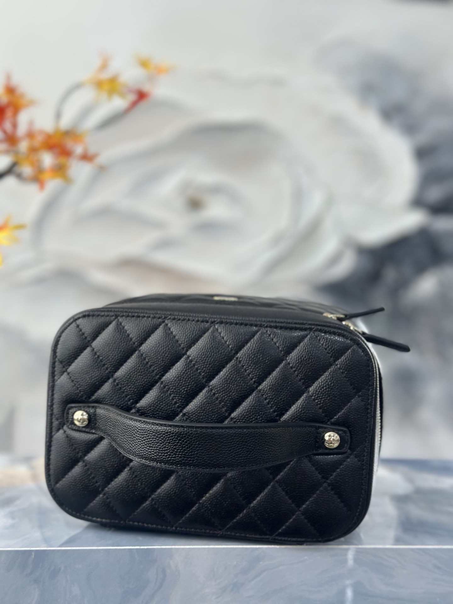 Ch*el vanity bag as2573 20x13x15cm