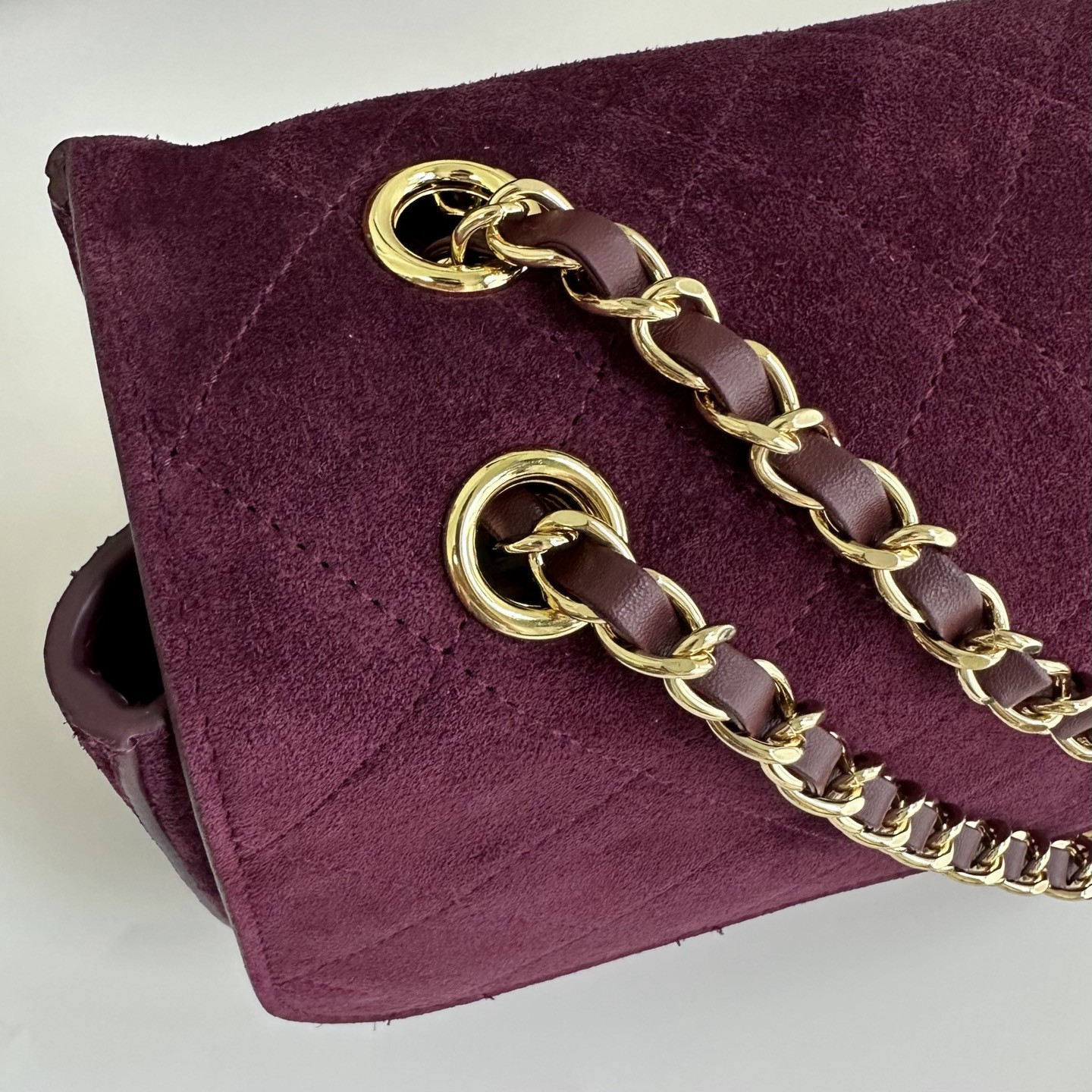 Ch*el maxi flap handbag as6281 19.5x32x10cm