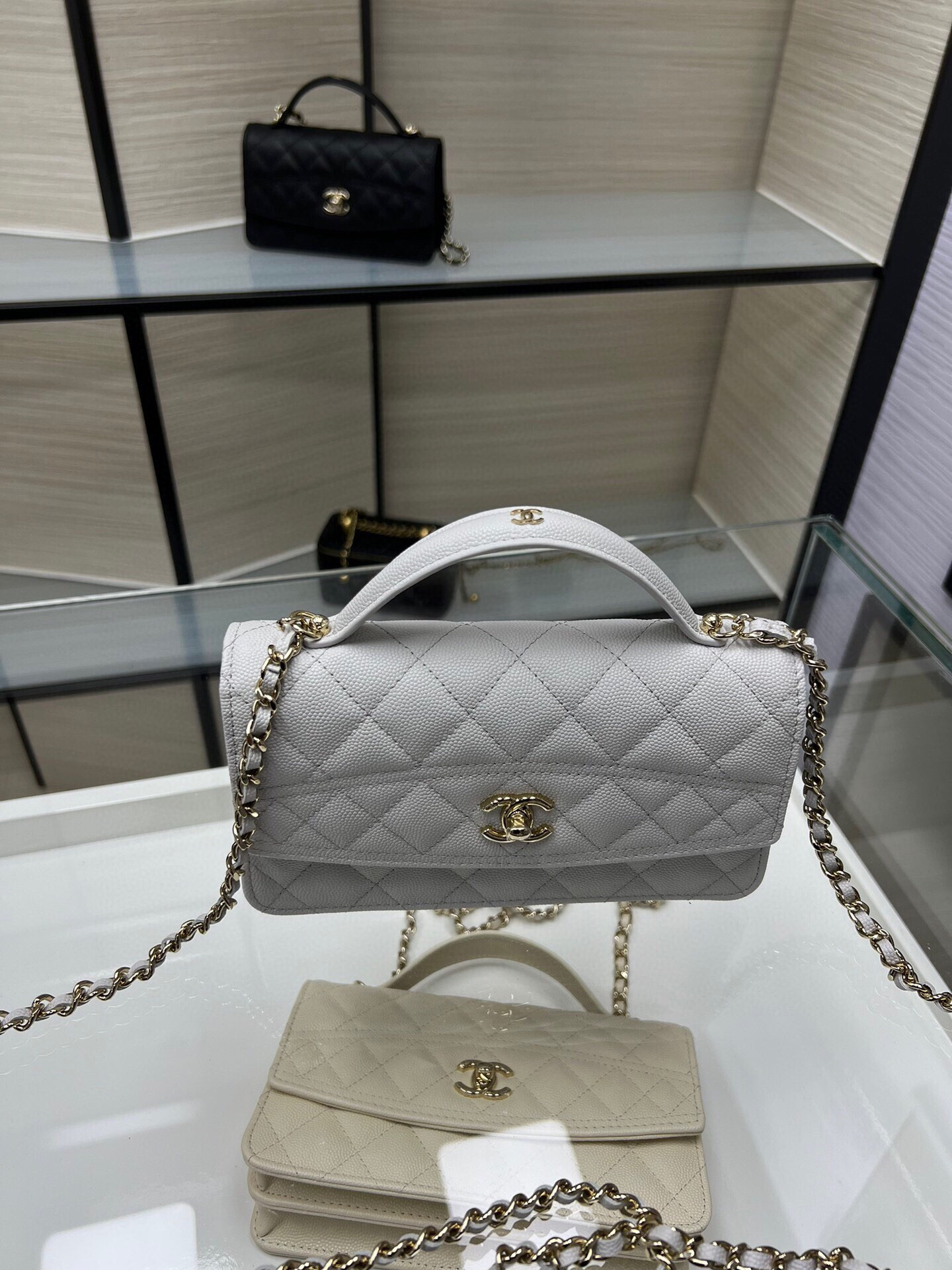 Ch*el mini coco handle bag ap4402 19x11x6cm