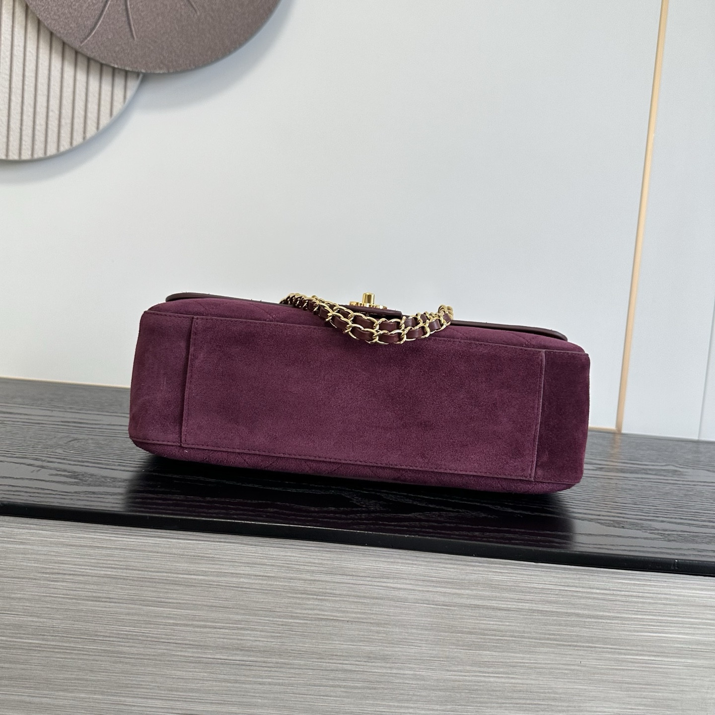 Ch*el maxi flap handbag as6281 19.5x32x10cm