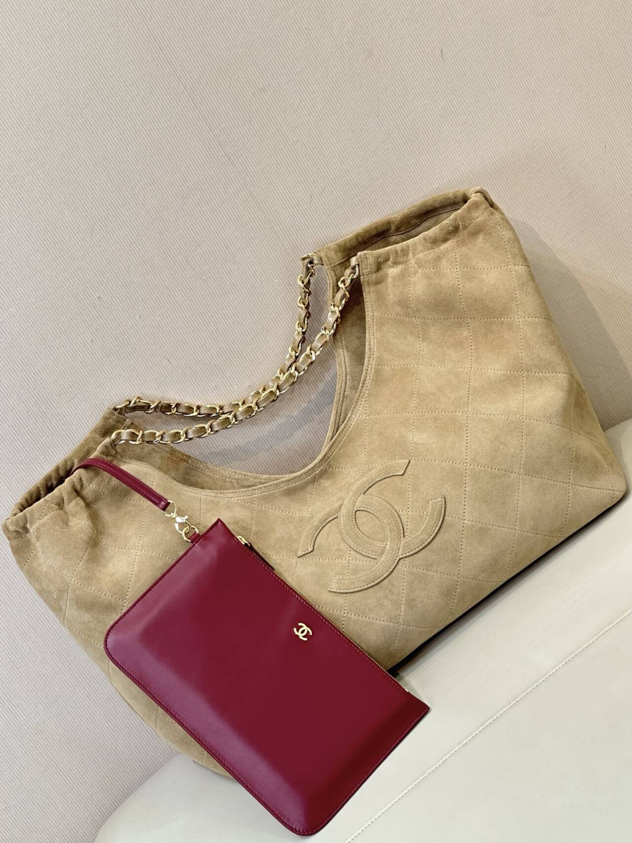 Ch*el shopping bag as6574 24.5 x 44.5 x 18cm